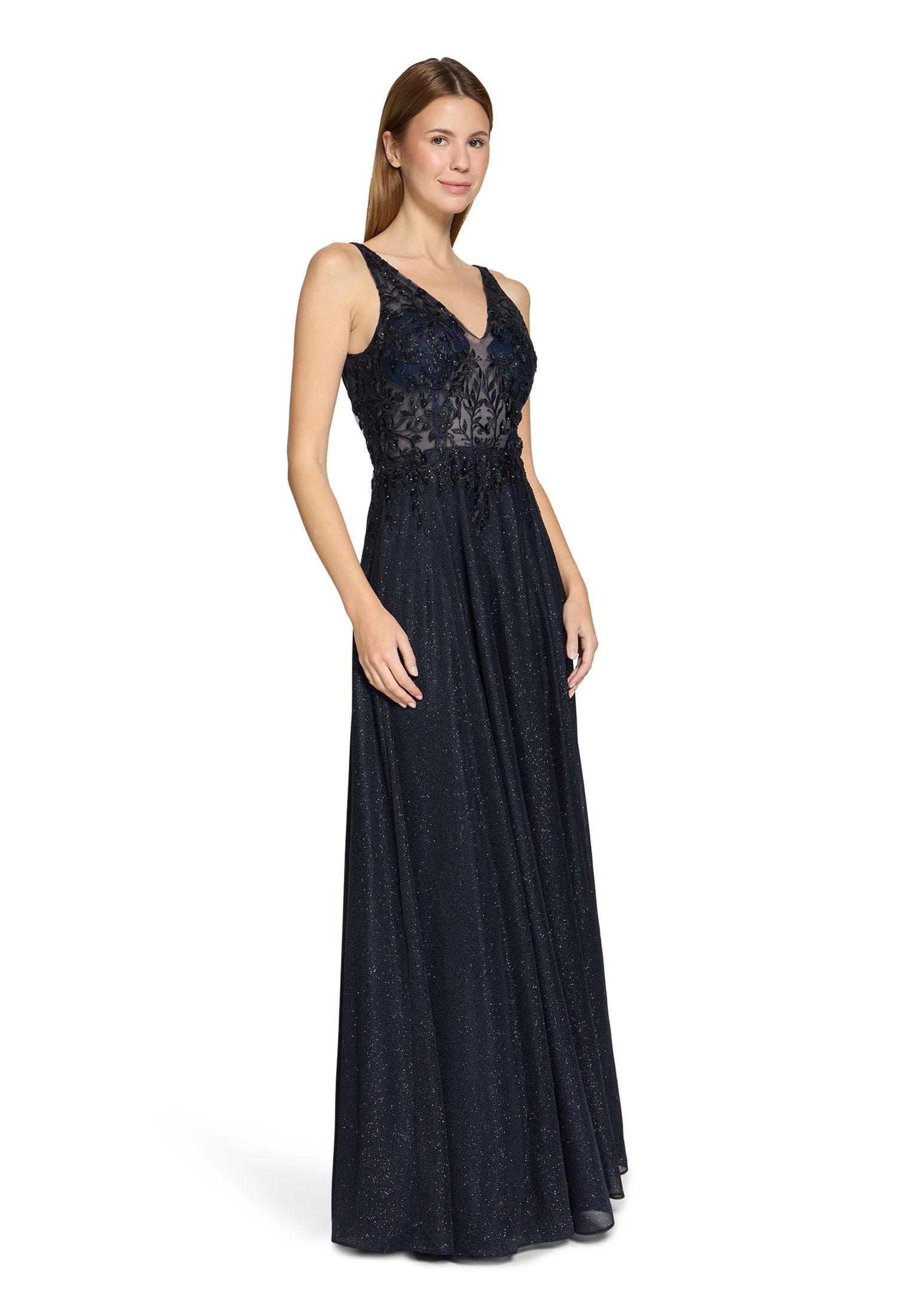 Vera Mont Abendkleid Damen im Glitzer-Look