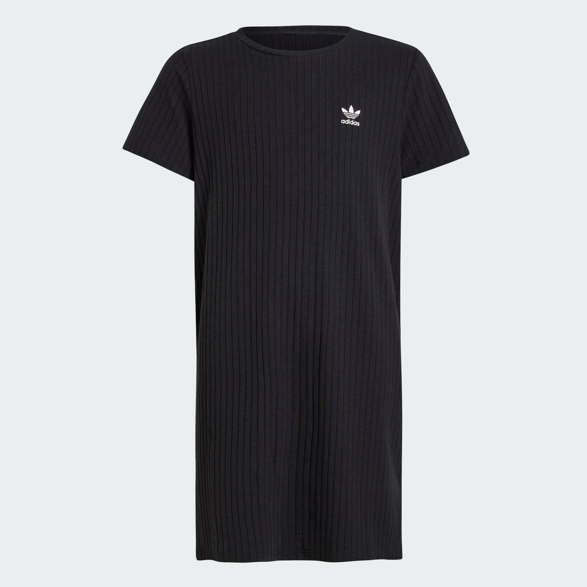 adidas Originals Midikleid RIBBED KIDS KLEID (1-tlg)