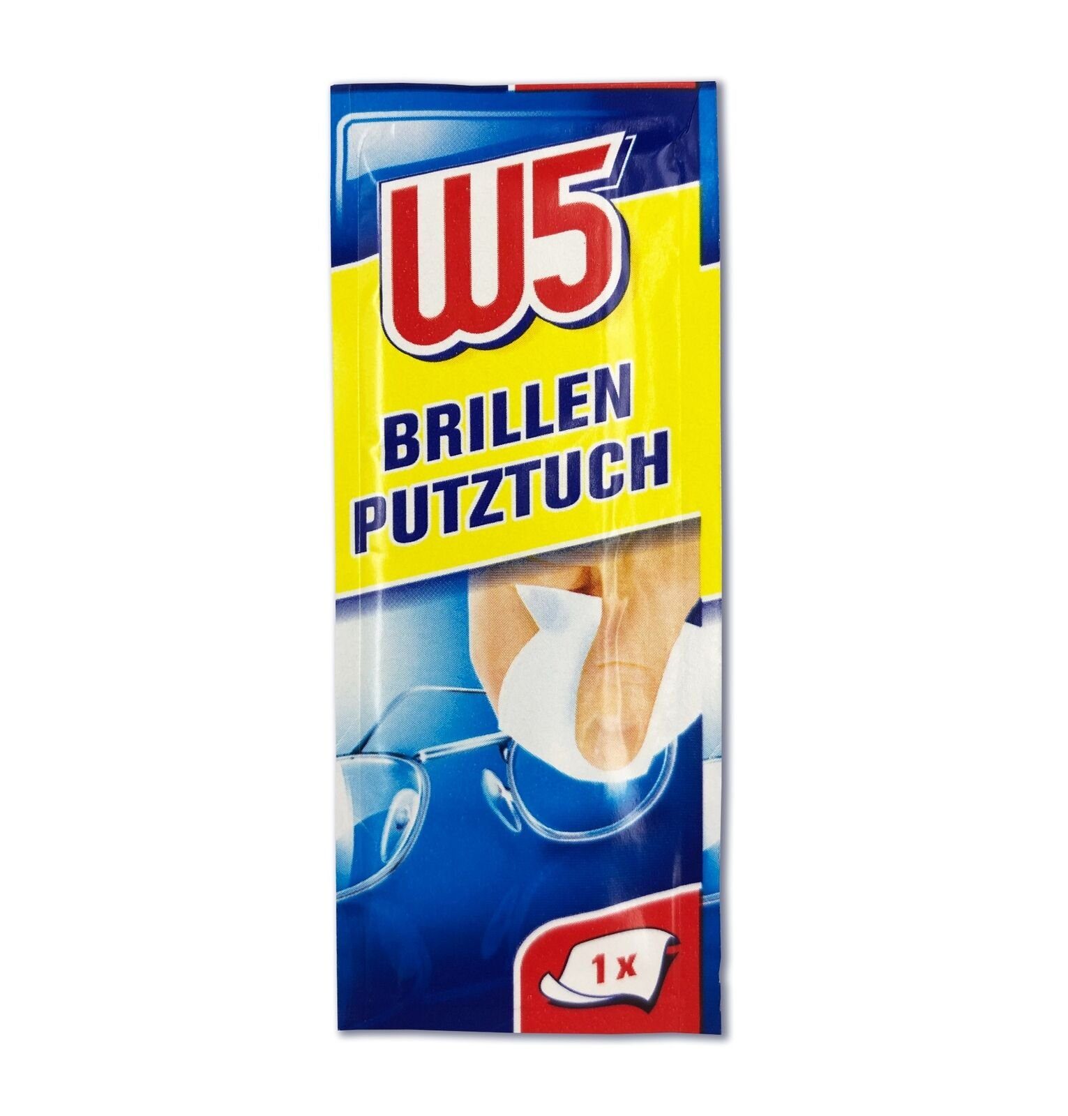 W5 100x W5 Brillenputztücher Reinigungstuch (100-tlg)