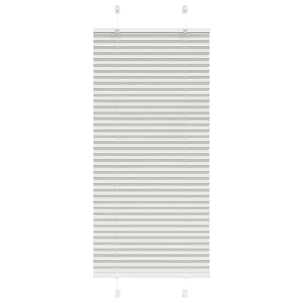 vidaXL Plissee, Plissee Hellgrau 60x150 cm Stoffbreite 59,4 cm Polyester