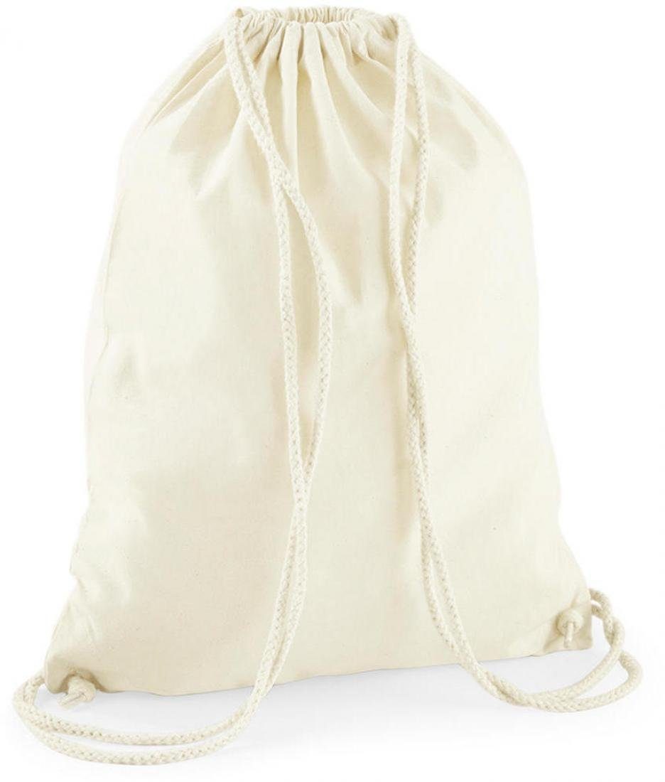 Westford Mill Turnbeutel Recycled Cotton Gymsac 37 x 46 cm