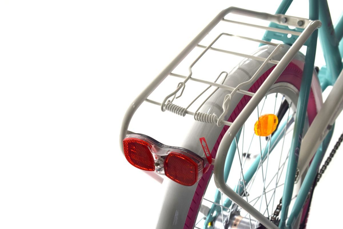 T&Y Trade Cityrad 24 Zoll Kinder Mädchen City Fahrrad Bike Rad NEXUS Reflex BMP 3 Gang, 3 Gang Shimano, Nabenschaltung, Rücktritt, Gepäckträger, Licht, 3 Nexus Gang, Seitenständer, Korb