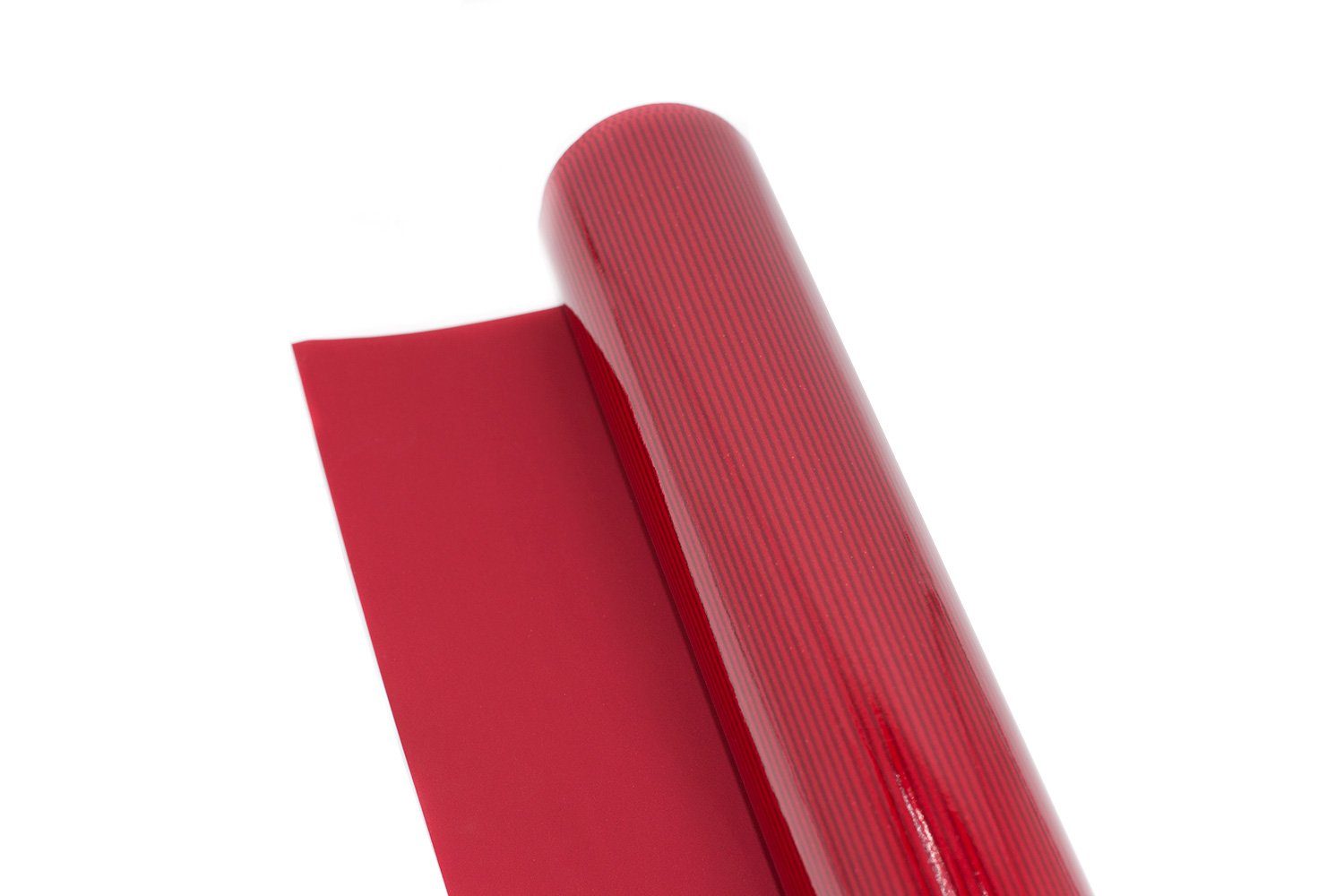 Star Пакувальний папір, Пакувальний папір gestreift 70cm x 2m Rolle Weinrot beidseitig