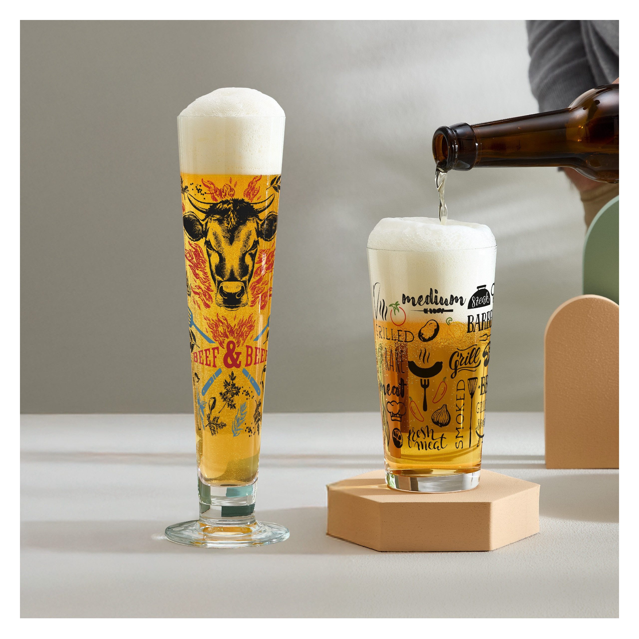 Ritzenhoff Bierglas Fußball