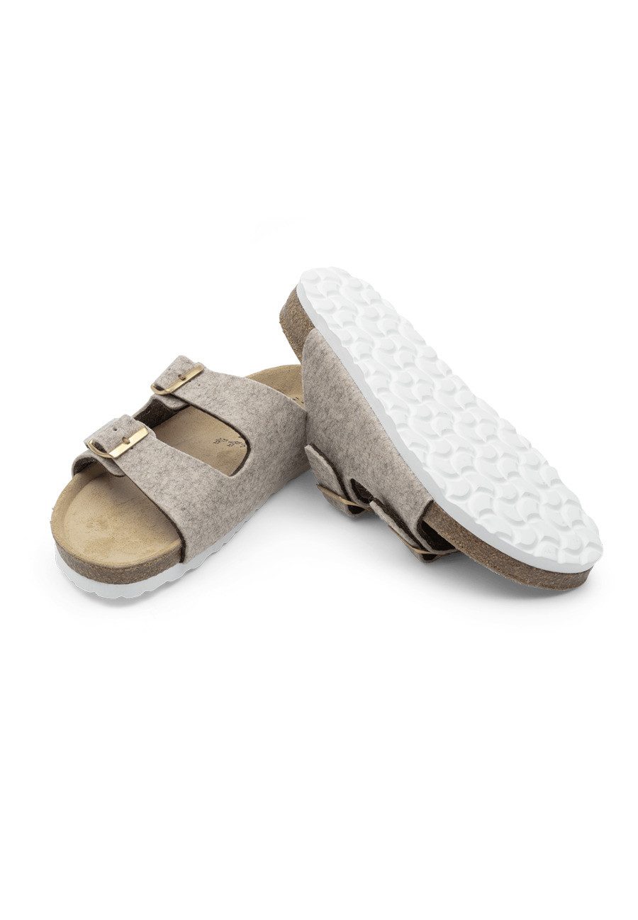 vitaform Unisex Pantoletten Wollfilz Pantolette