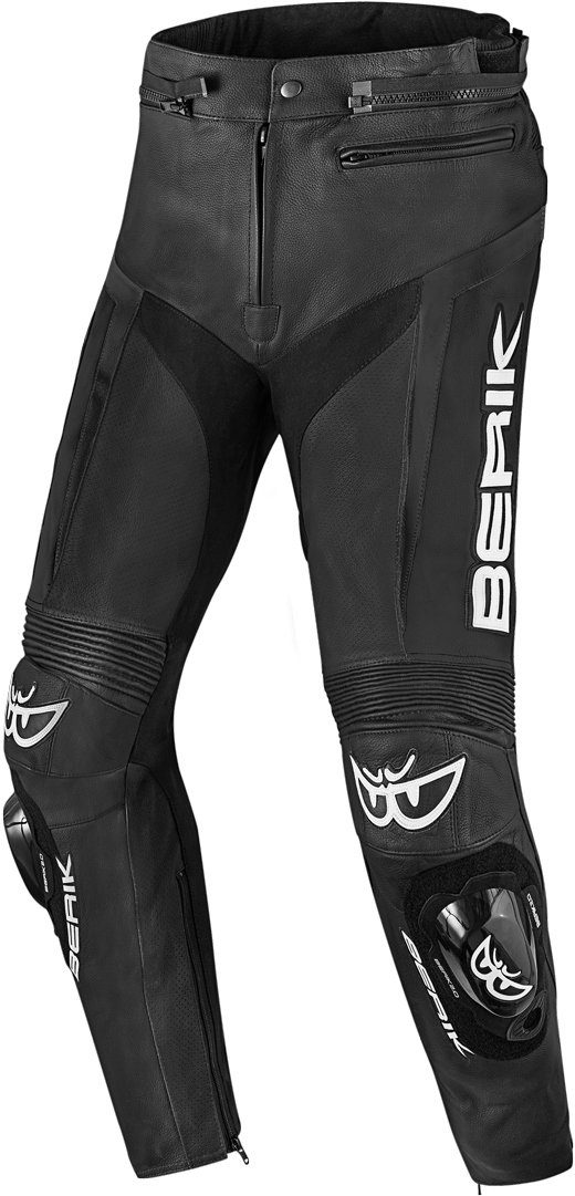 Berik Motorradhose Misle Motorrad Lederhose Knieprotektoren günstig online kaufen