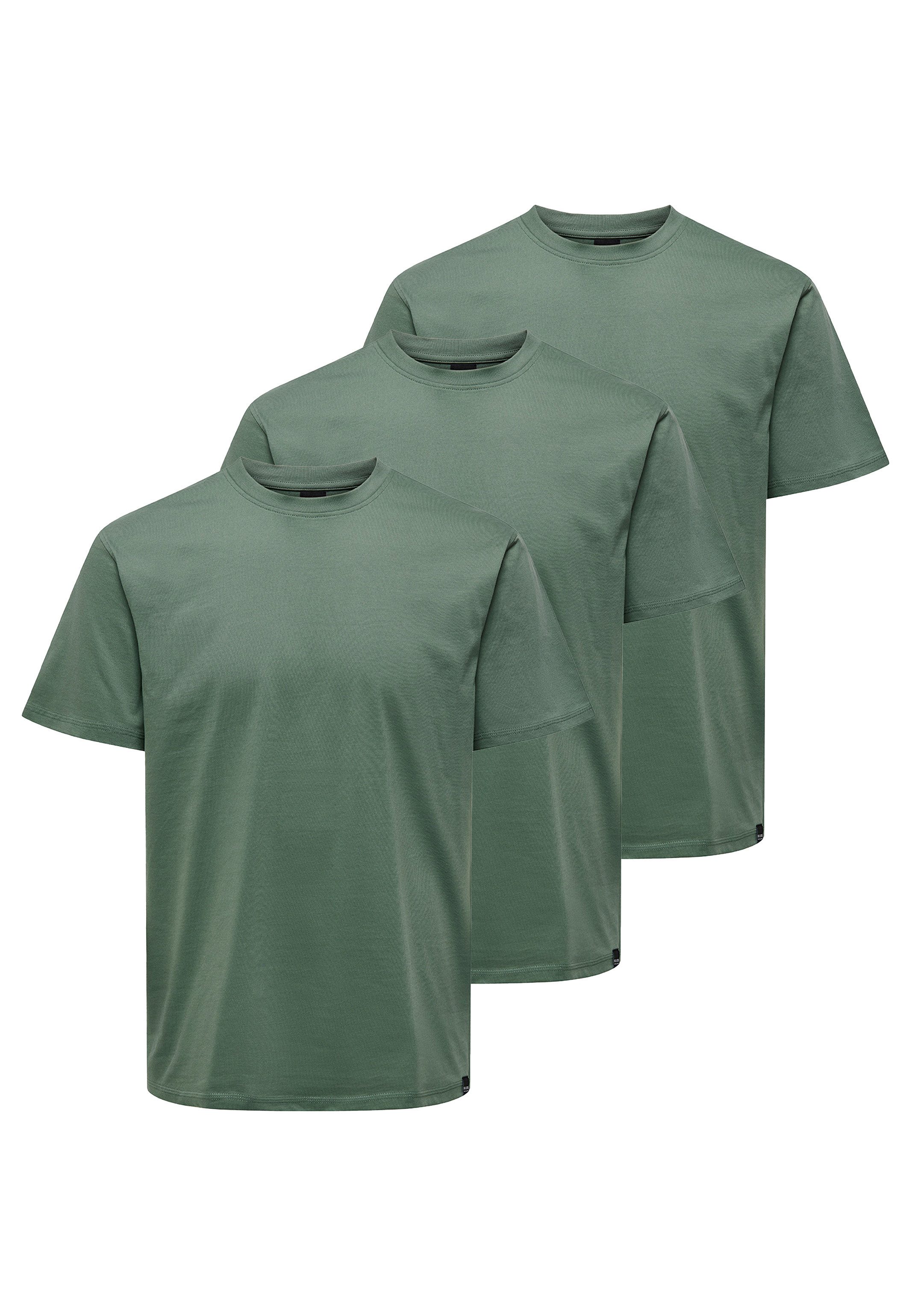 ONLY & SONS T-Shirt 3er Pack günstig online kaufen