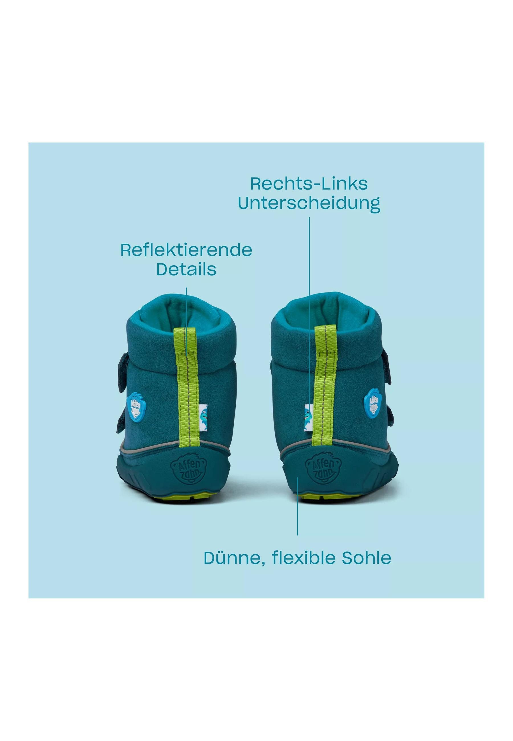 Affenzahn Vegan Comfy . Winterstiefel wasserdicht und warm gefüttert