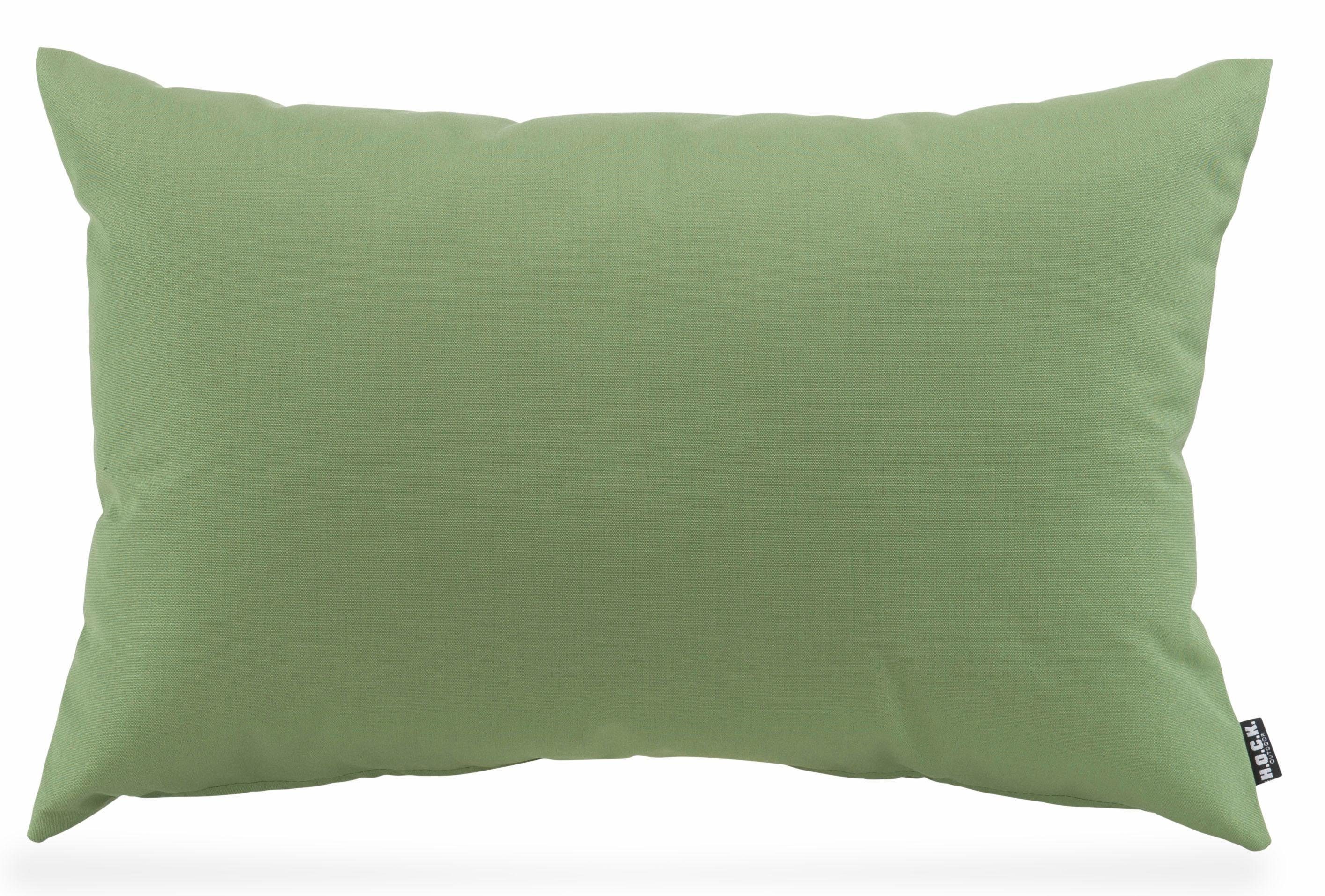 H.O.C.K. Dekokissen "Classic Uni" Kissenhülle mit Füllung, 1 Stück, 60/40 c günstig online kaufen