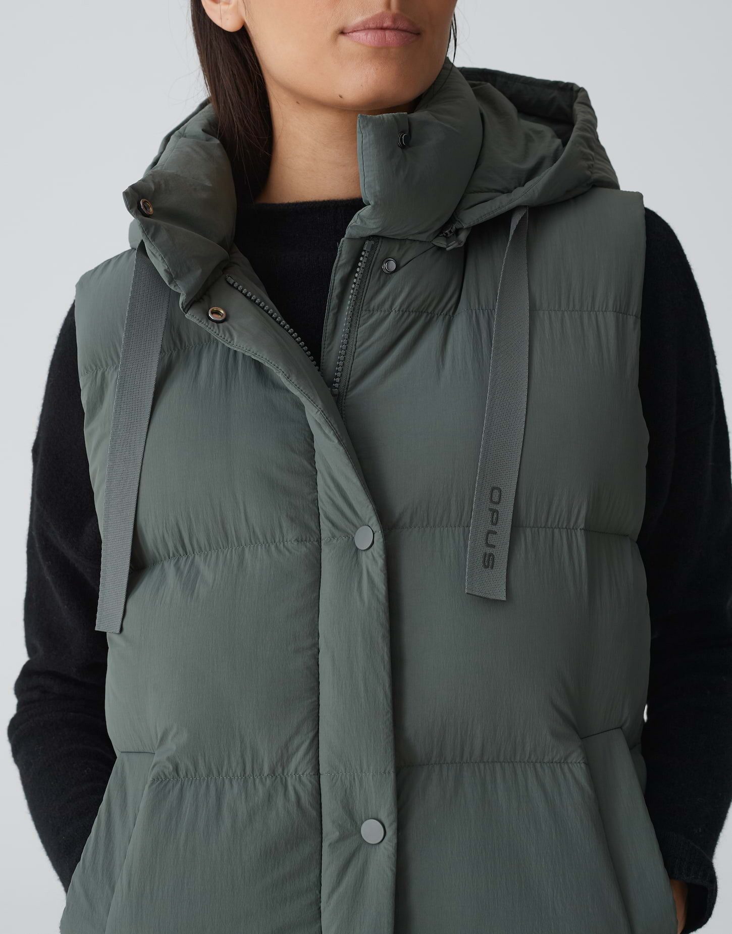 OPUS Longweste Longweste WIGILO Regular mit recycelter Wattierung