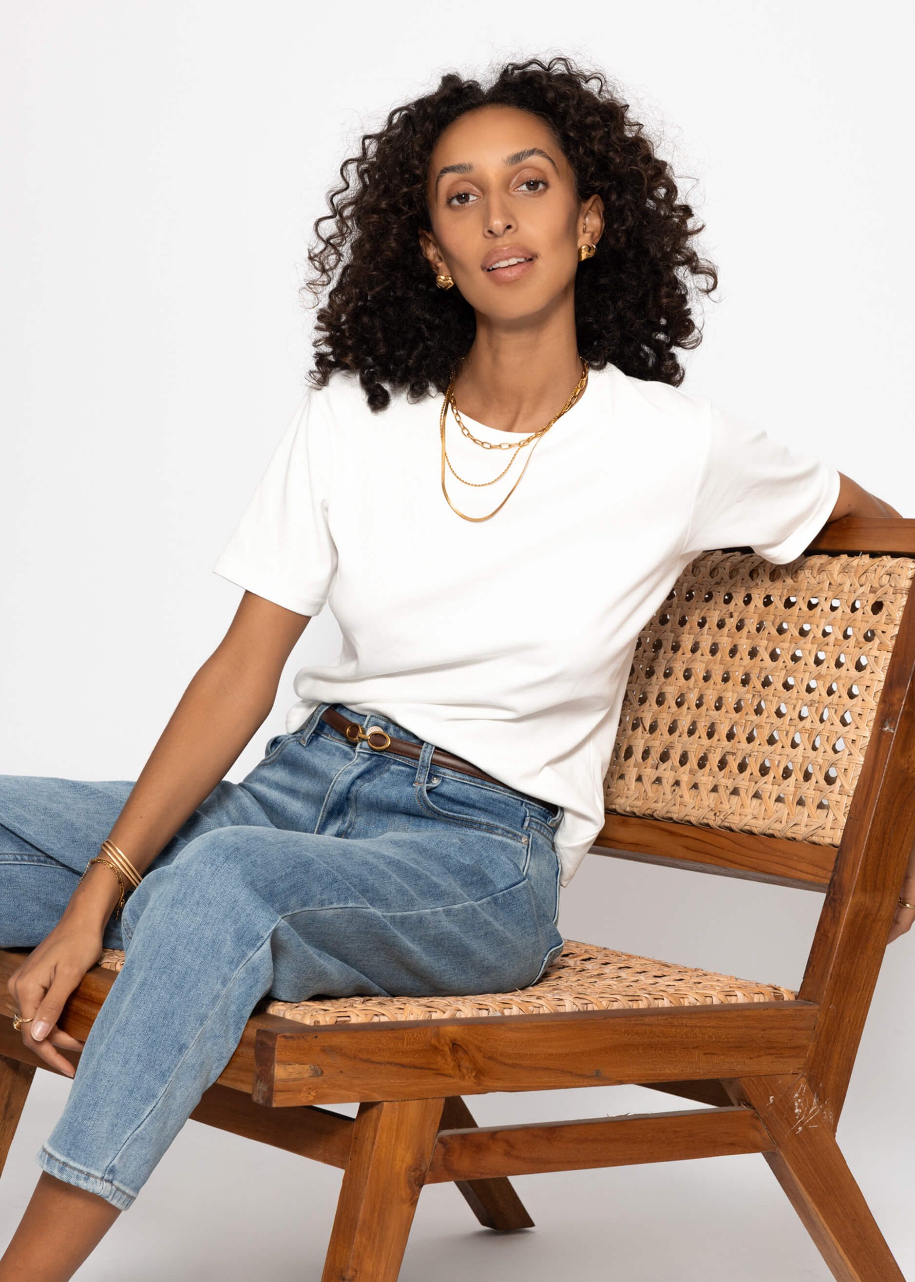 SASSYCLASSY T-Shirt Lockeres T-Shirt Damen mit günstig online kaufen