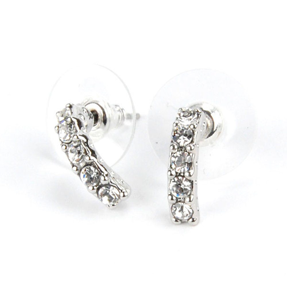 Le Bijou Paar Ohrstecker 20443 (Set, 2-tlg), Ohrstecker crystal mit Markenkristallen