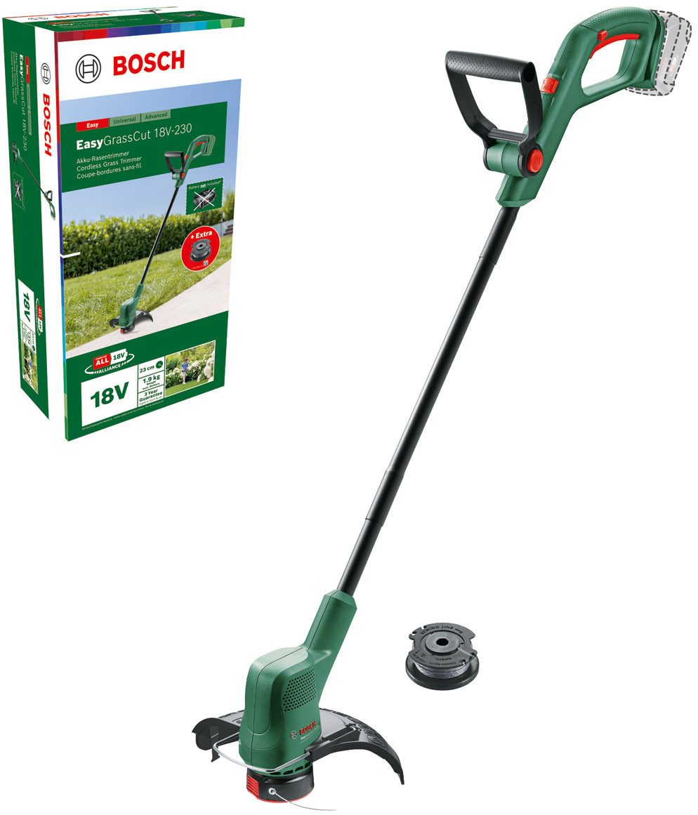 Bosch Home & Garden Akku-Rasentrimmer Easy GrassCut 18 V-230 Solo, 23 cm Ar günstig online kaufen