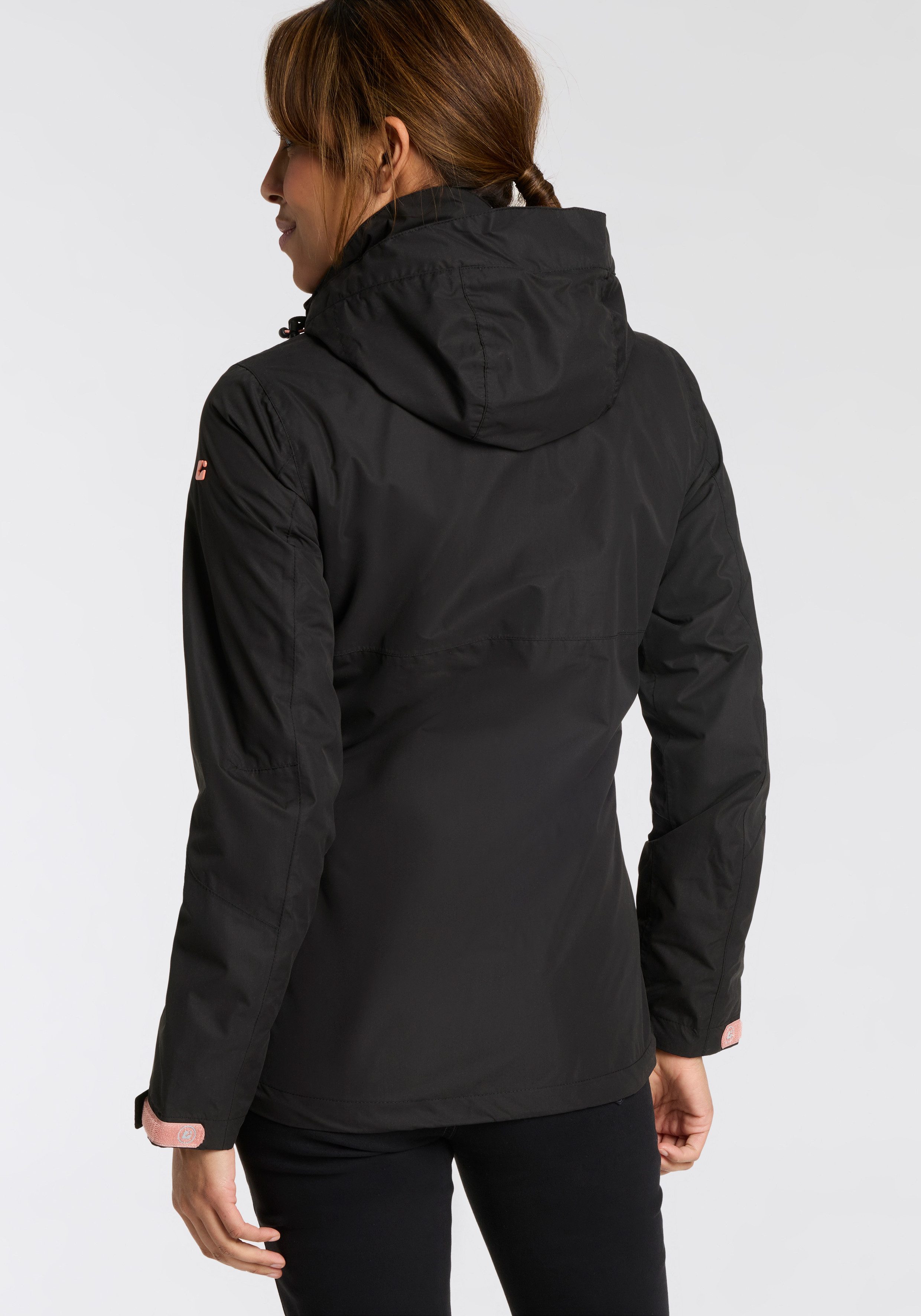 Killtec Regenjacke Wasser- & winddicht & leicht & abzippbarer Kapuze günstig online kaufen