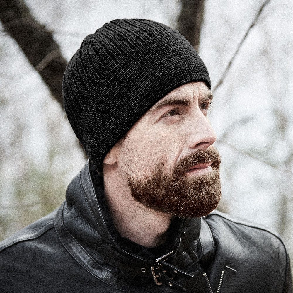 CAPO Strickmütze Rippenstrick, hoher Wollanteil, natürliche Thermoregulatio günstig online kaufen