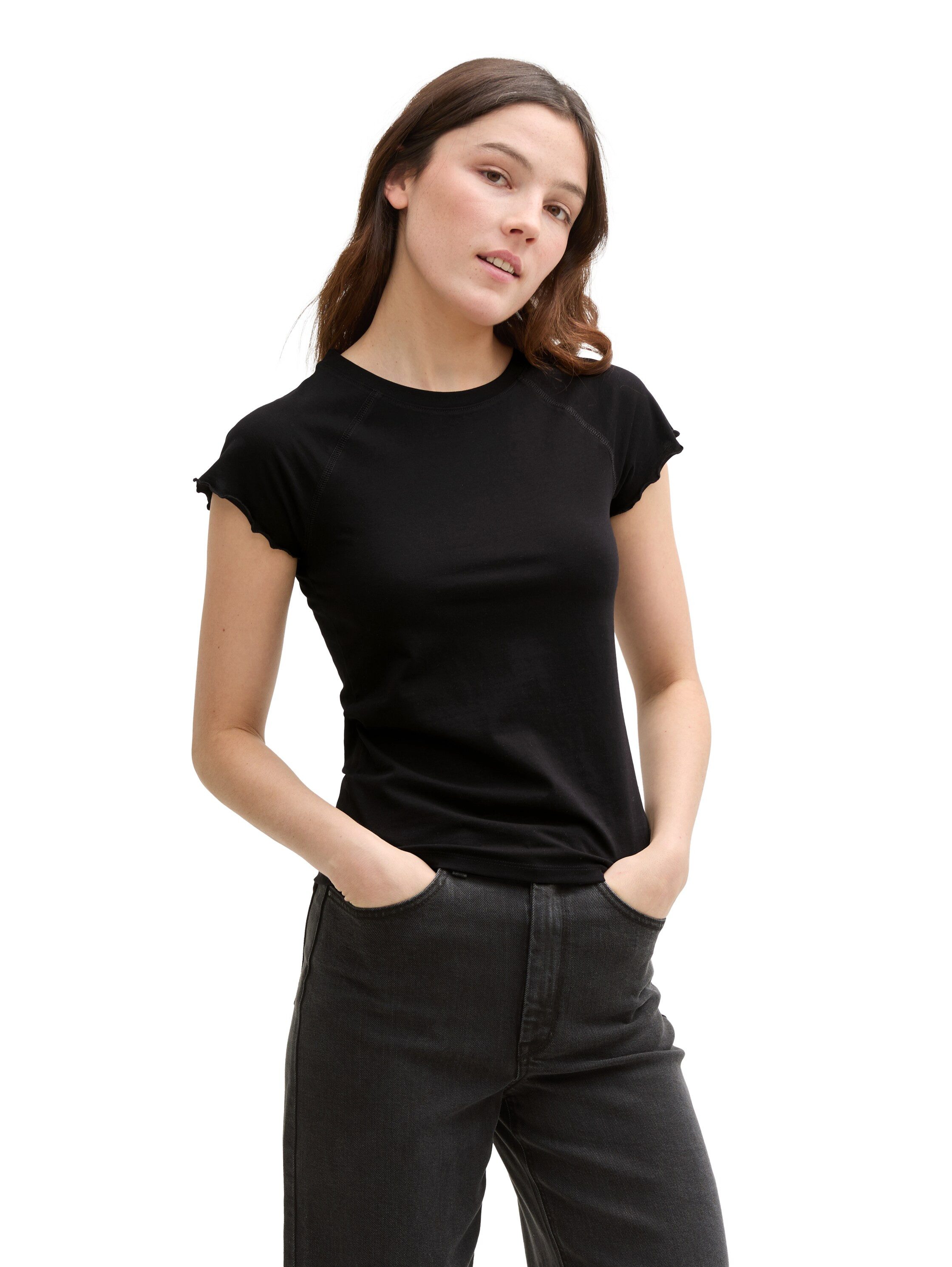TOM TAILOR Denim T-Shirt mit Raglan günstig online kaufen