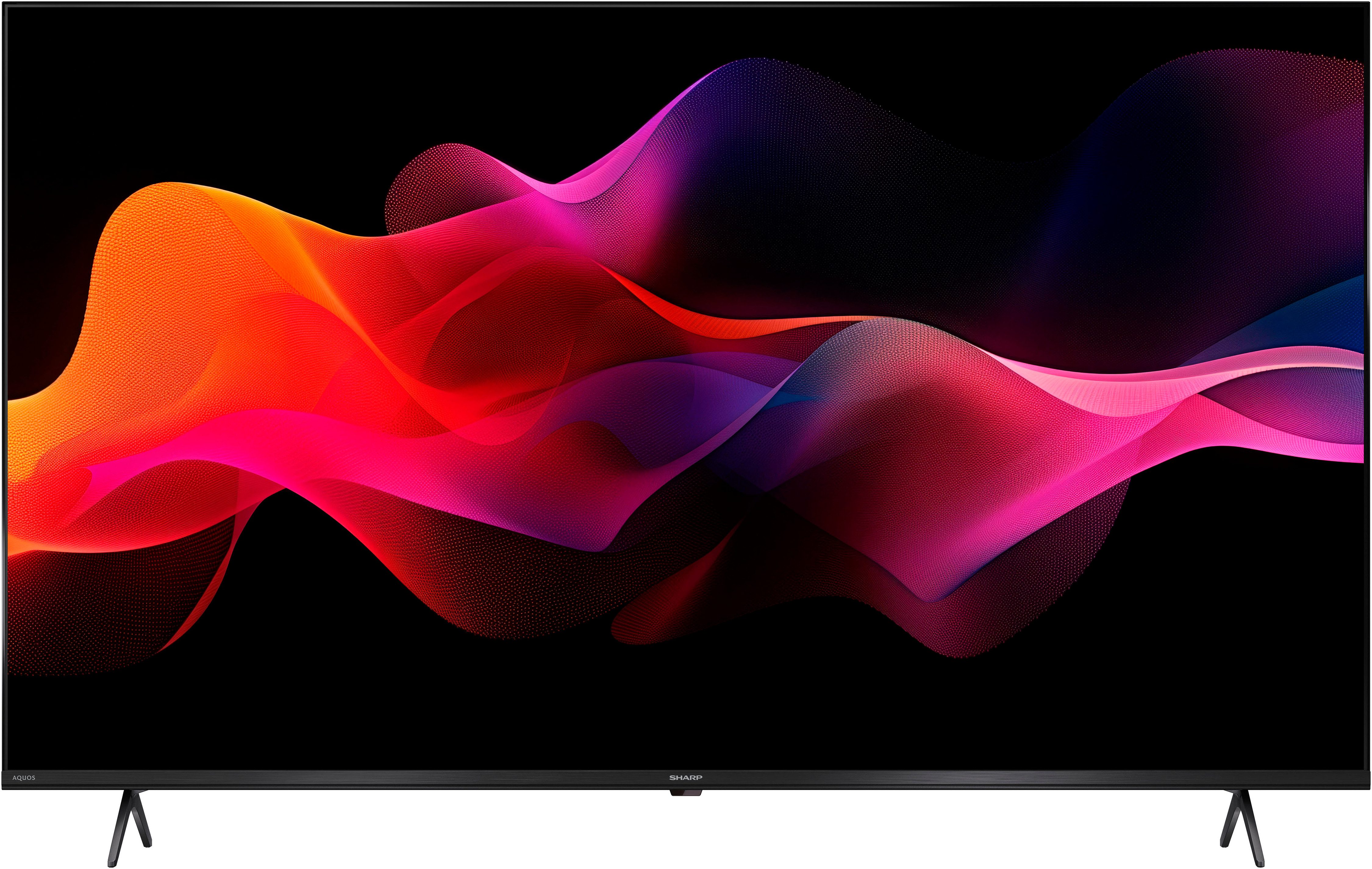 Sharp 4T-C55HMx QLED-Fernseher (139 cm/55 Zoll, 4K Ultra HD, Smart-TV)