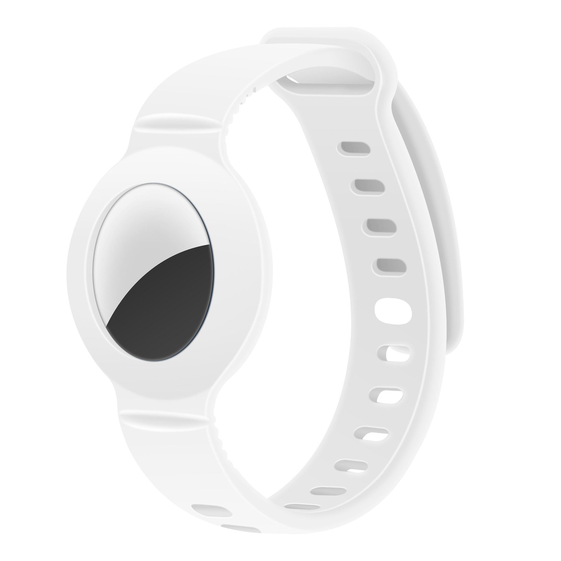 FELIXLEO Uhrenarmband AirTag, Apple Armbänder mit verstellbares Stück 2 weich kompatibel