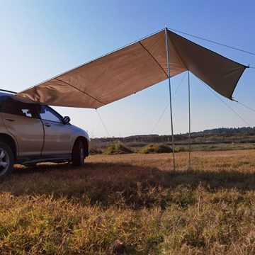 MECO Tarp-Zelt, Auto SUV Dach Schutz Zelt Markise Anhänger Camping Reisen