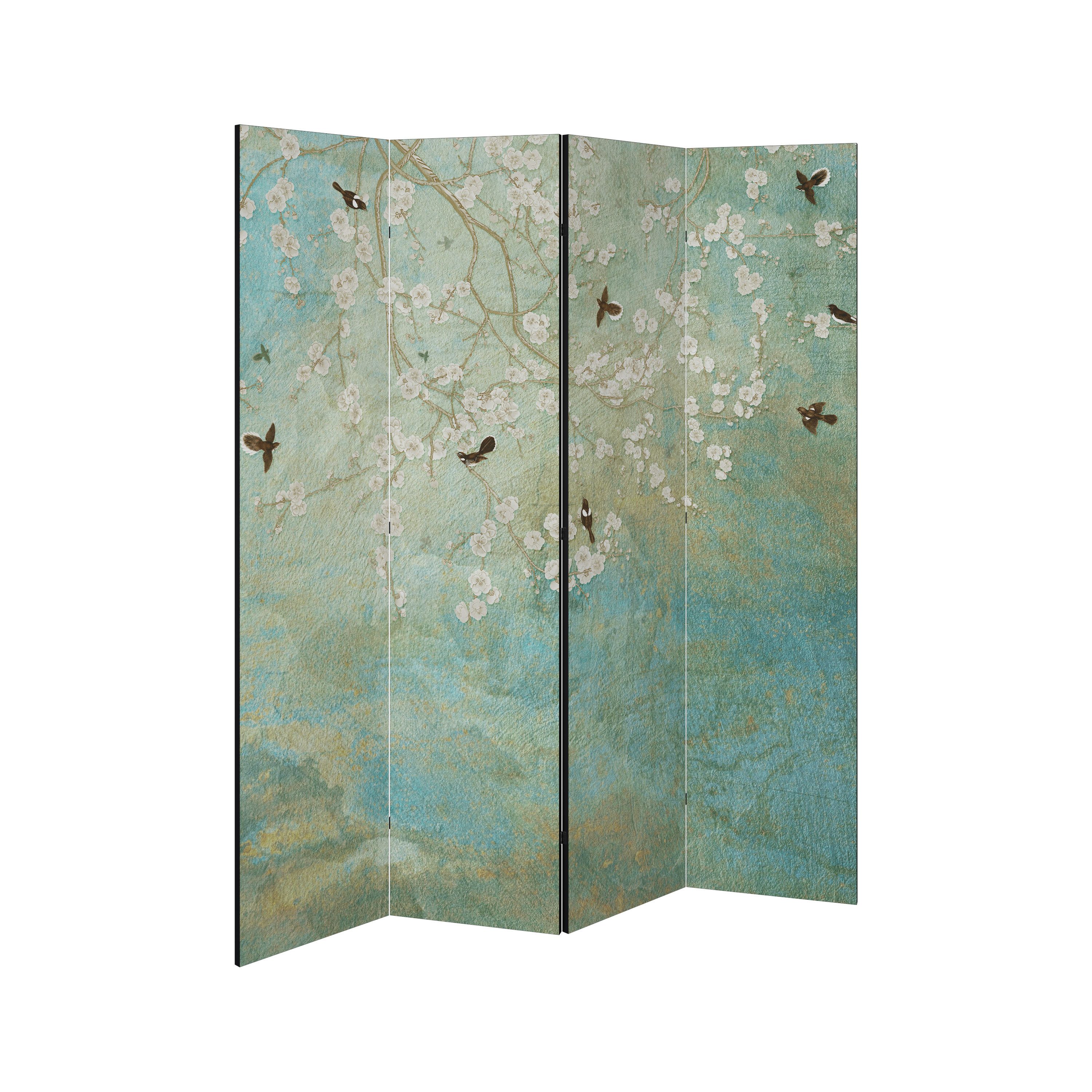 SPACEREBELS Paravent, Raumteiler - 3-teilig Raumtrenner, günstig online kaufen