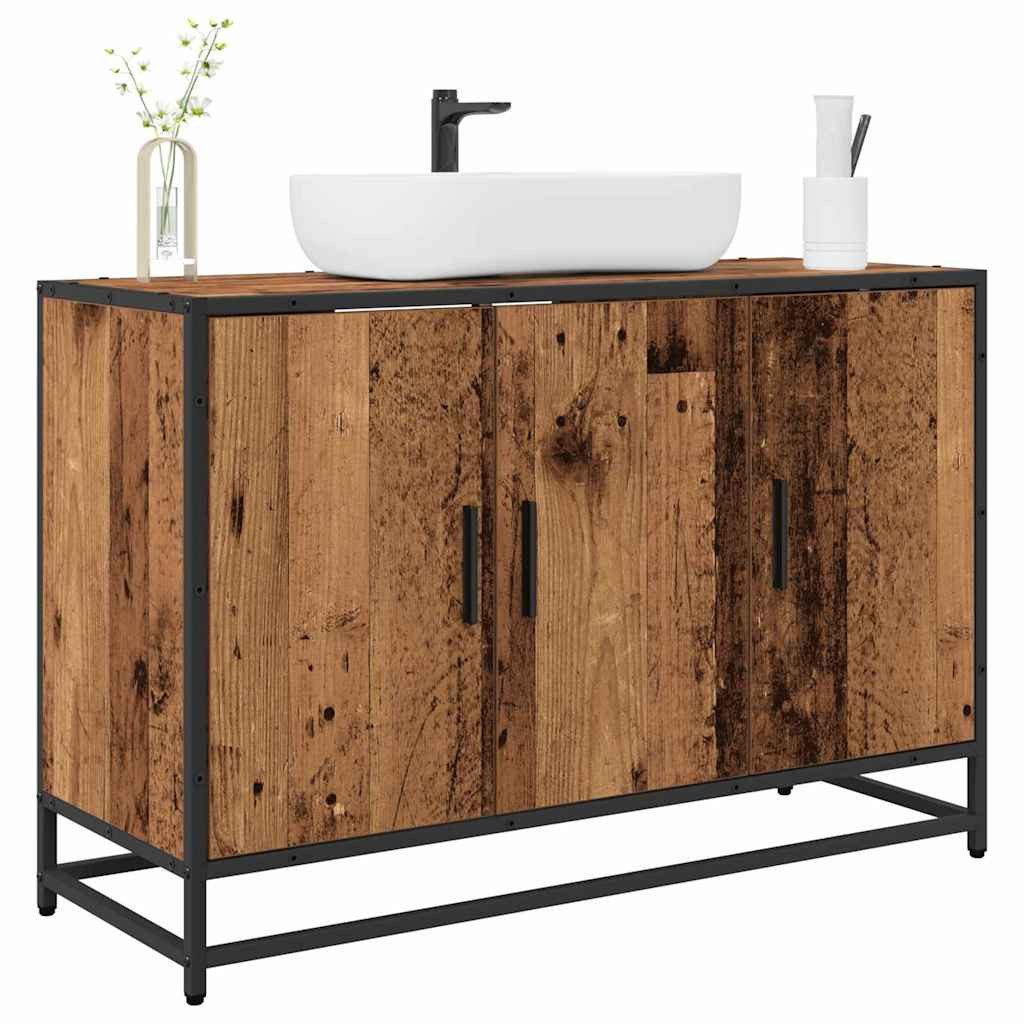 vidaXL Badezimmer-Set Badezimmer Waschbecken Schrank mit günstig online kaufen