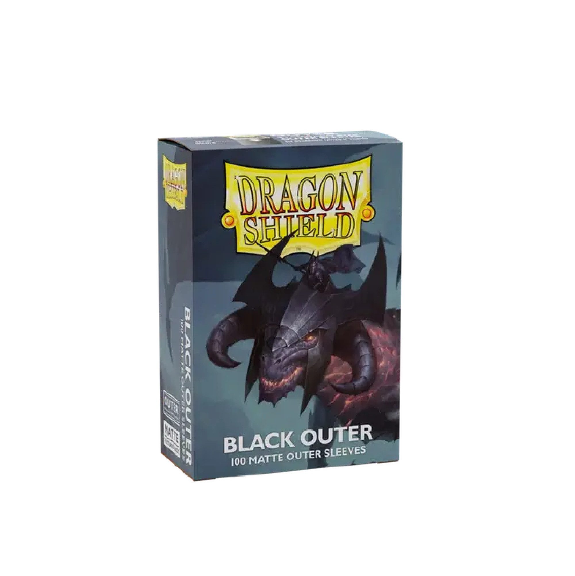 Dragon Shield Sammelkarte DragonShield Black Outer Sleeves (100 Stück)
