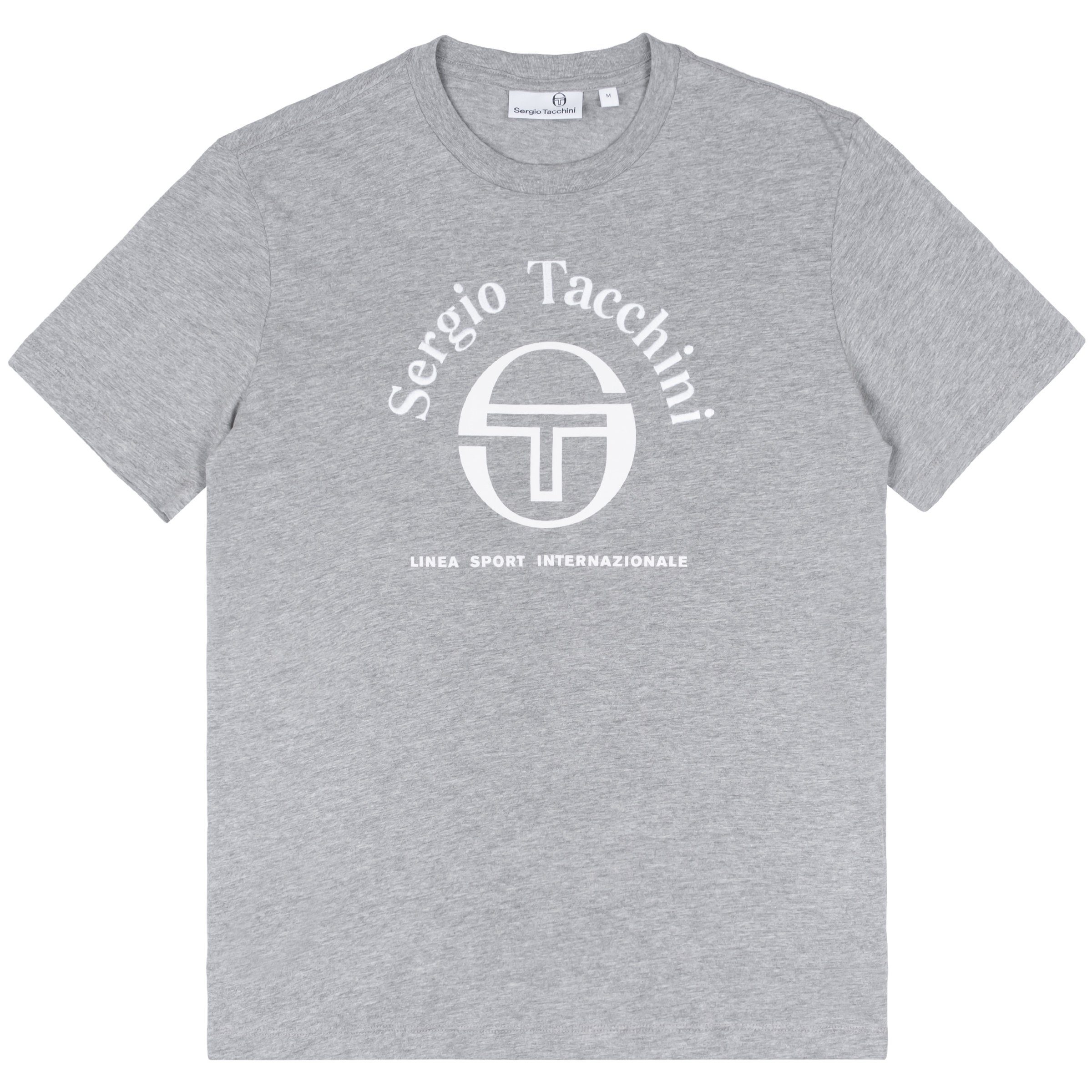 Arch Tacchini Herren grey heather T-Shirt Adult Sergio Sergio Type Tacchini T-Shirt