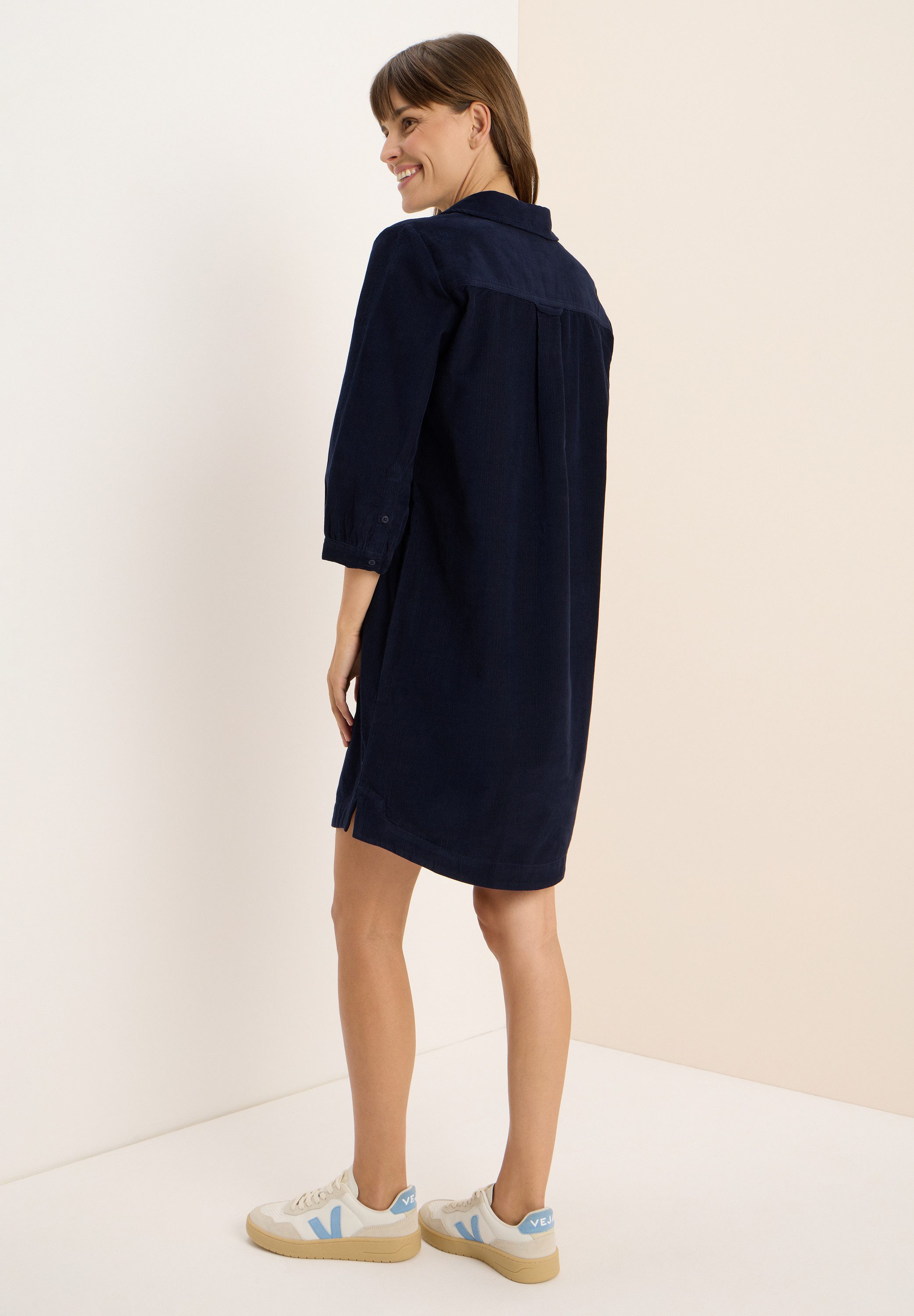 CECIL Midikleid in Unifarbe günstig online kaufen