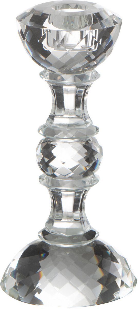 J-line Tischkerzenhalter Marie Kristall transparent klein (1 St)