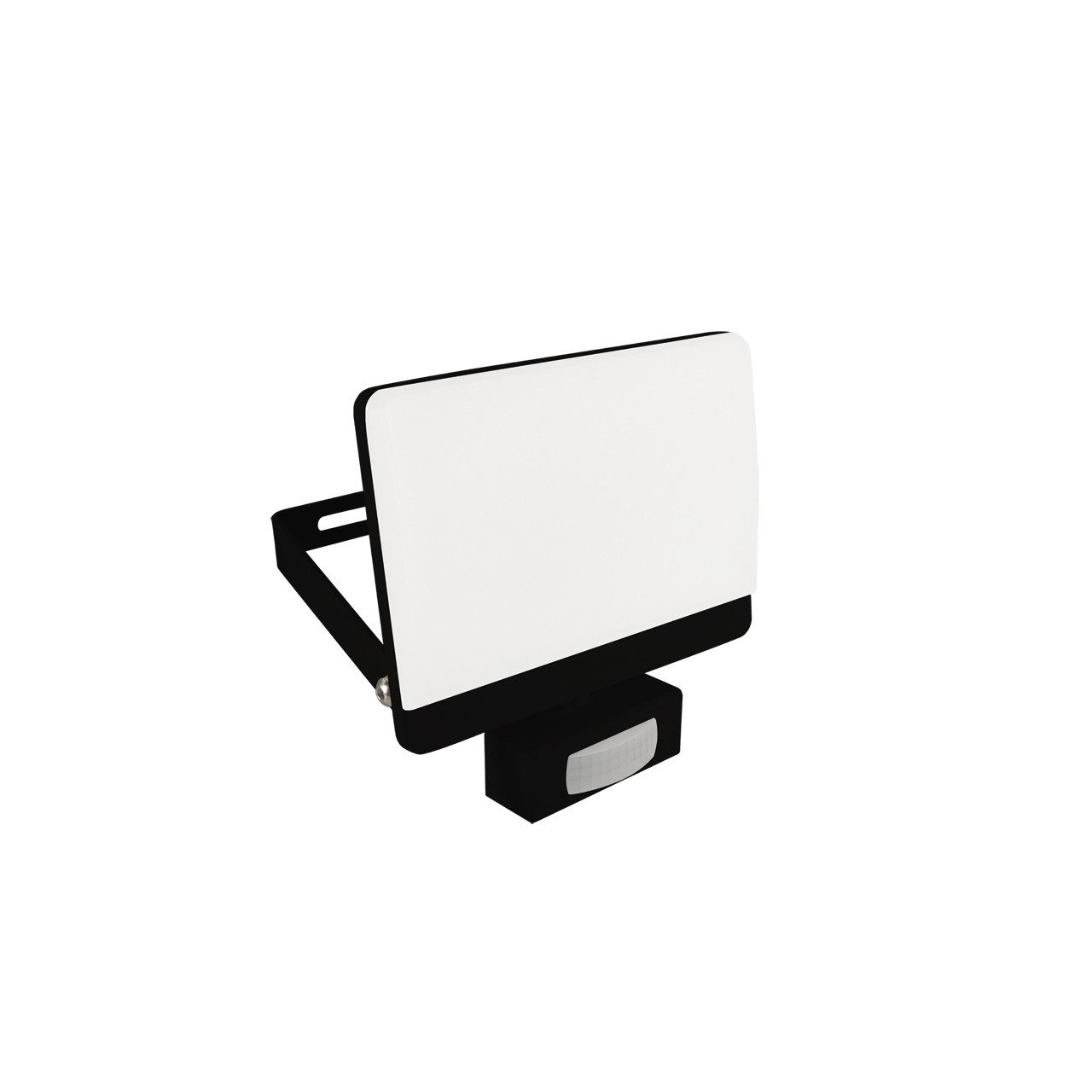 Licht-Erlebnisse Außen-Wandleuchte TIMON, LED, Neutralweiß, LED Flutlicht mit Bewegungsmelder hell 3100 lm 4100 K IP65