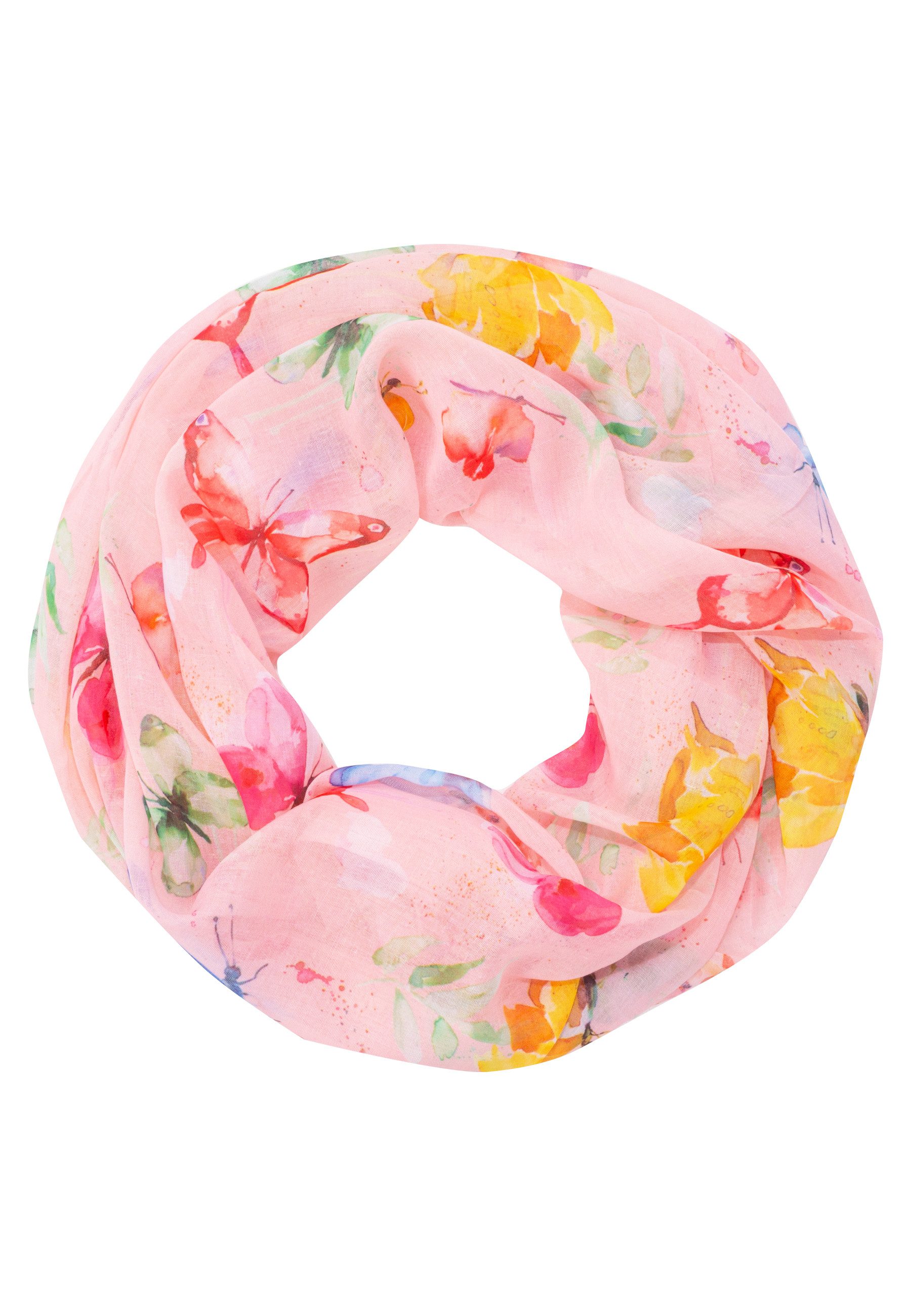 Seasons of April Loop Loop Emily, Leichter Damen Loop mit Aquarell Schmette günstig online kaufen