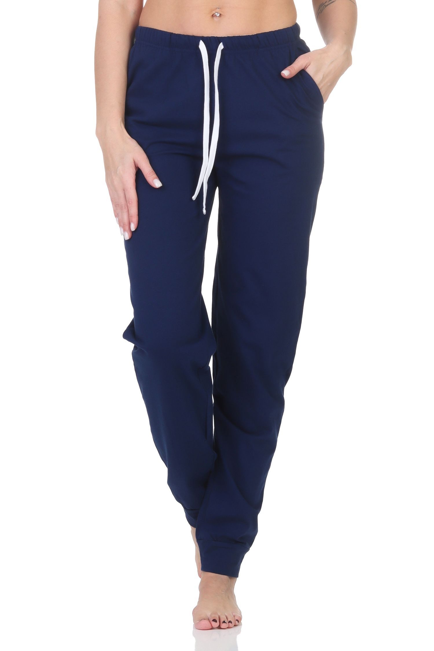 Normann Relaxanzug Damen Pyjama Hose lang Mix & Match - perfekt zu kombinieren