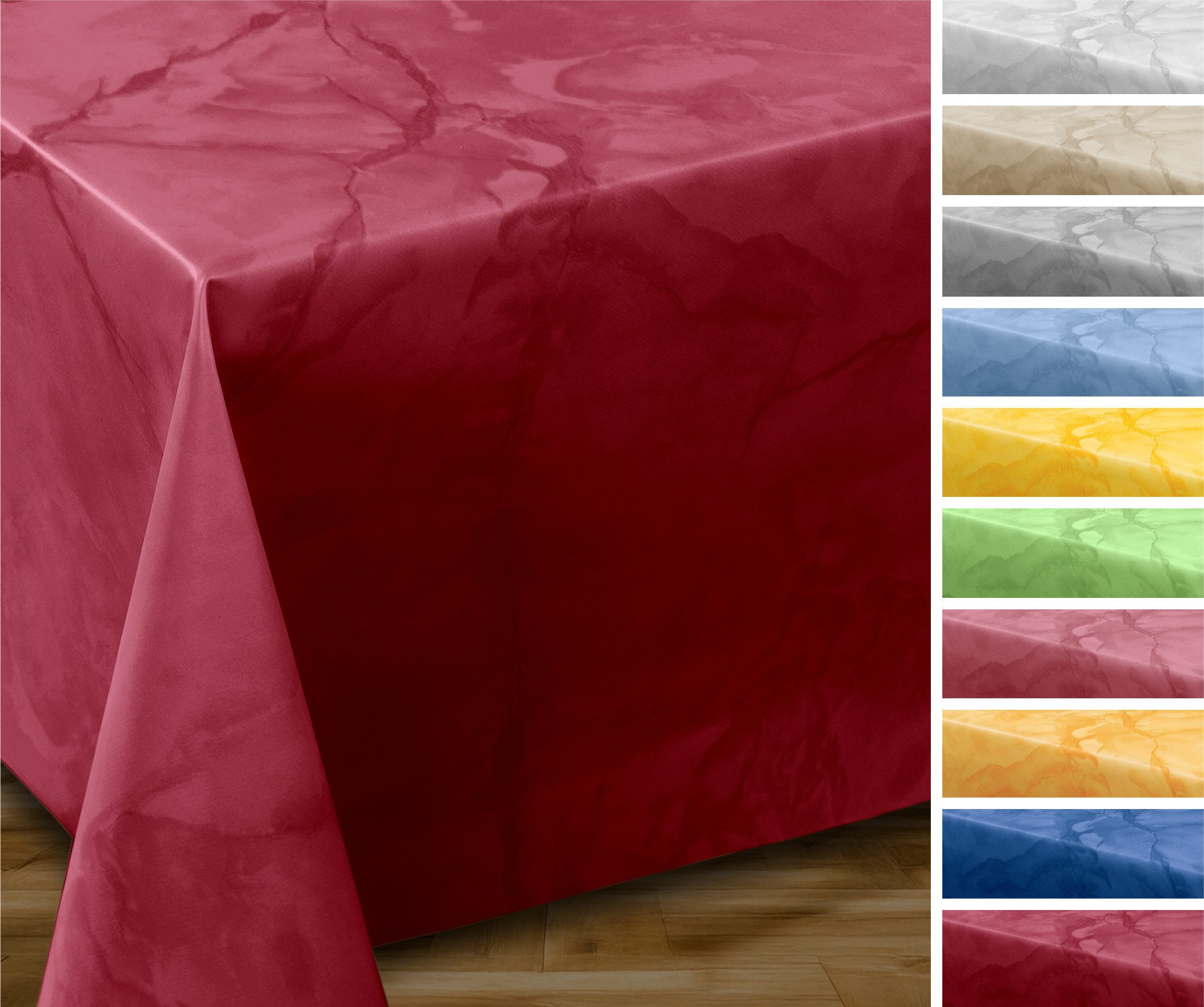 Beautex Tischdecke Wachstuchtischdecke abwischbar, Gartentischdecke Marmors günstig online kaufen