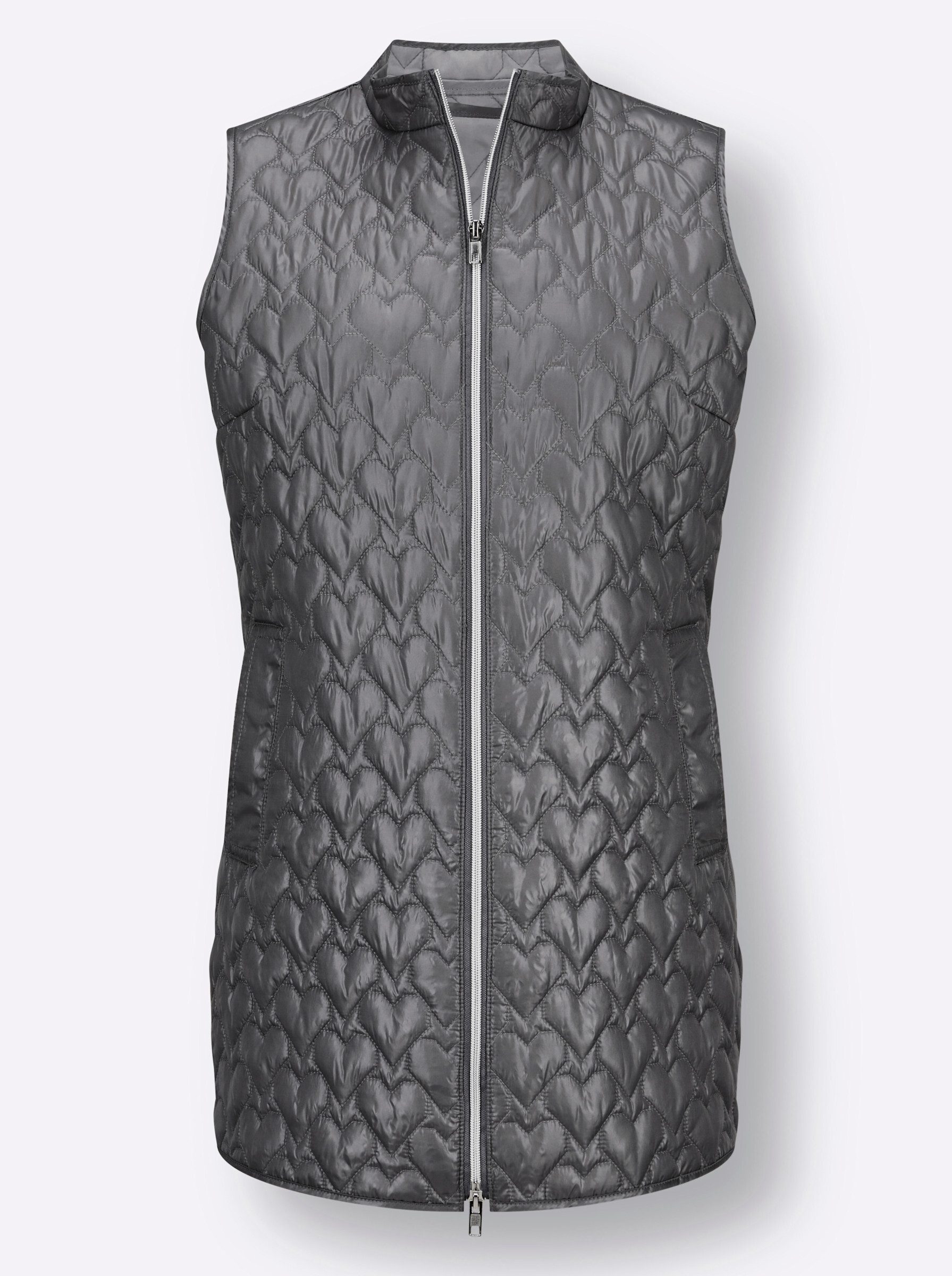 Sieh an! Jerseyweste Longweste