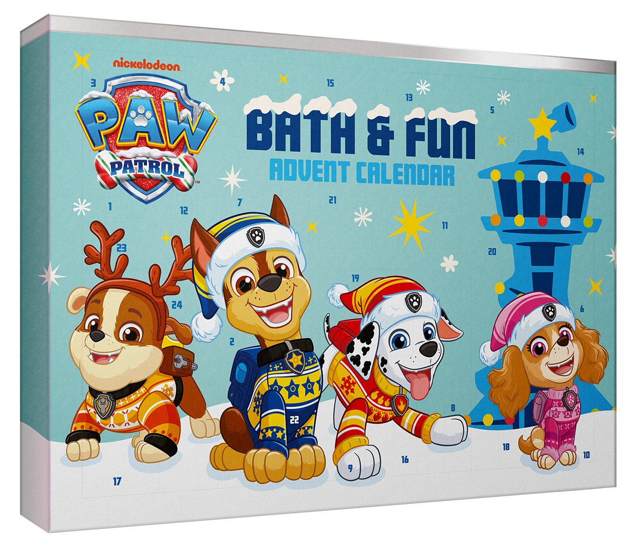 PAW PATROL Adventskalender Paw Patrol Adventskalender Bath & Fun Kalender