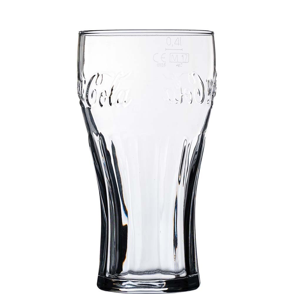 Arcoroc Tumbler-Glas Coca-Cola, Glas, Konturglas 460ml Glas Transparent 6 Stück