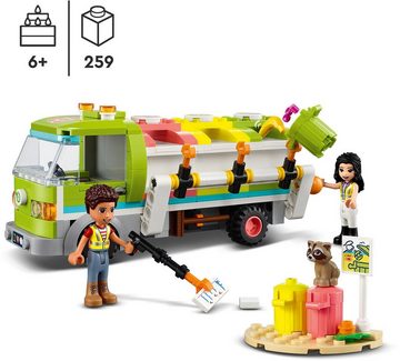 LEGO® Konstruktionsspielsteine Recycling-Auto (41712), LEGO® Friends, (259 St), Made in Europe