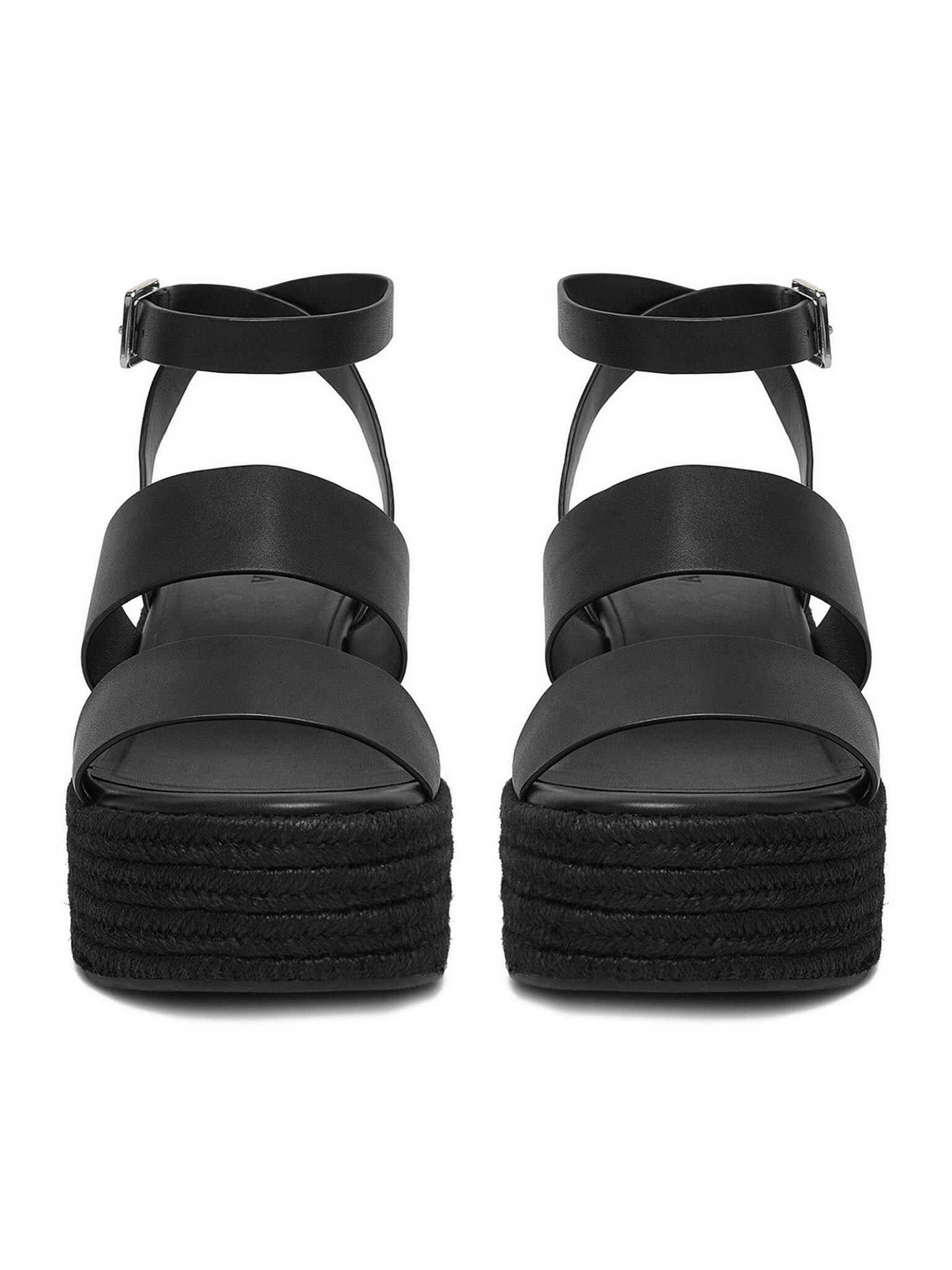 Badura Badura Damensandalen Schwarz Badura-EO-ALORA-LT0228-26-802 Schwarz Sandale
