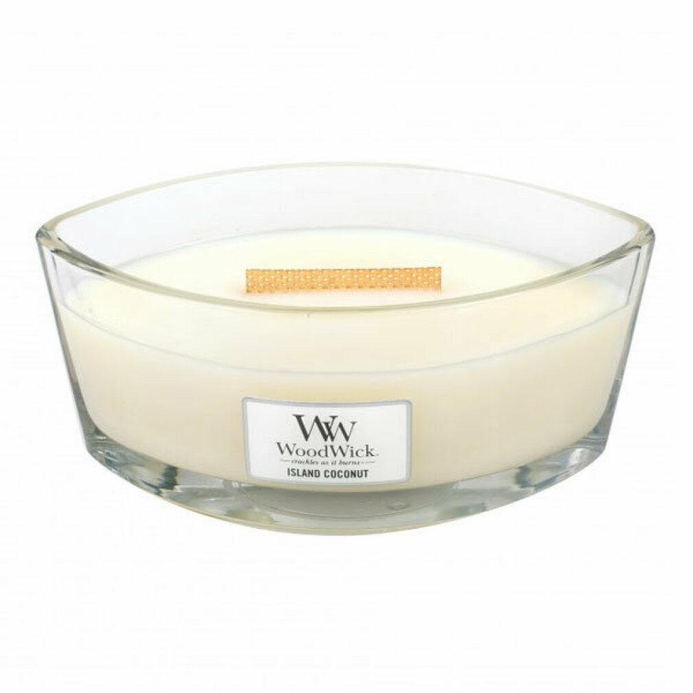 Woodwick Duftkerze Island Kokosnuss Duftkerze 453 g