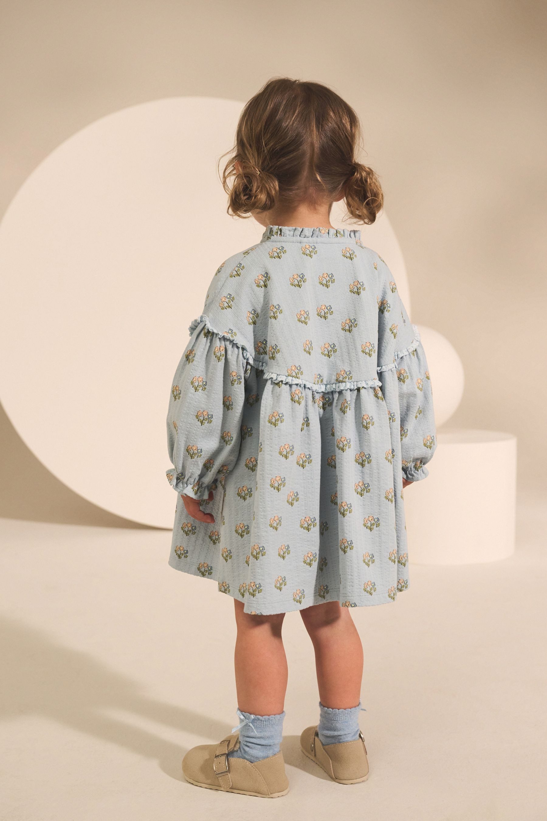 Next Jerseykleid Kleid mit Puffärmeln (1-tlg) günstig online kaufen