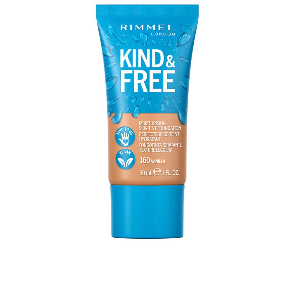 Rimmel London Foundation Kind y Free Tint Foundation 160-Vanilla