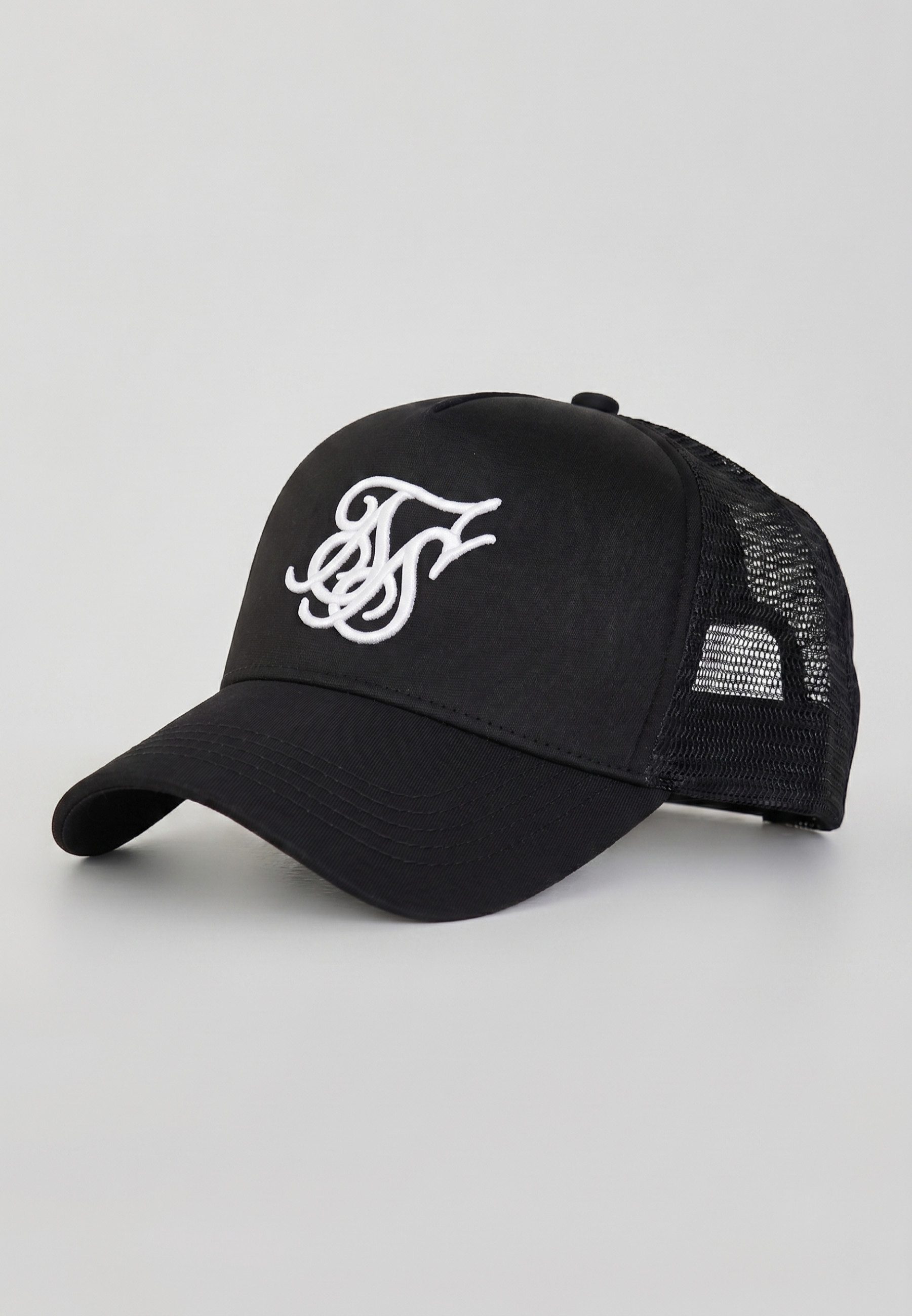 Siksilk Trucker Cap SikSilk Herren Schwarz-Weiße Core Foam Trucker-Cap