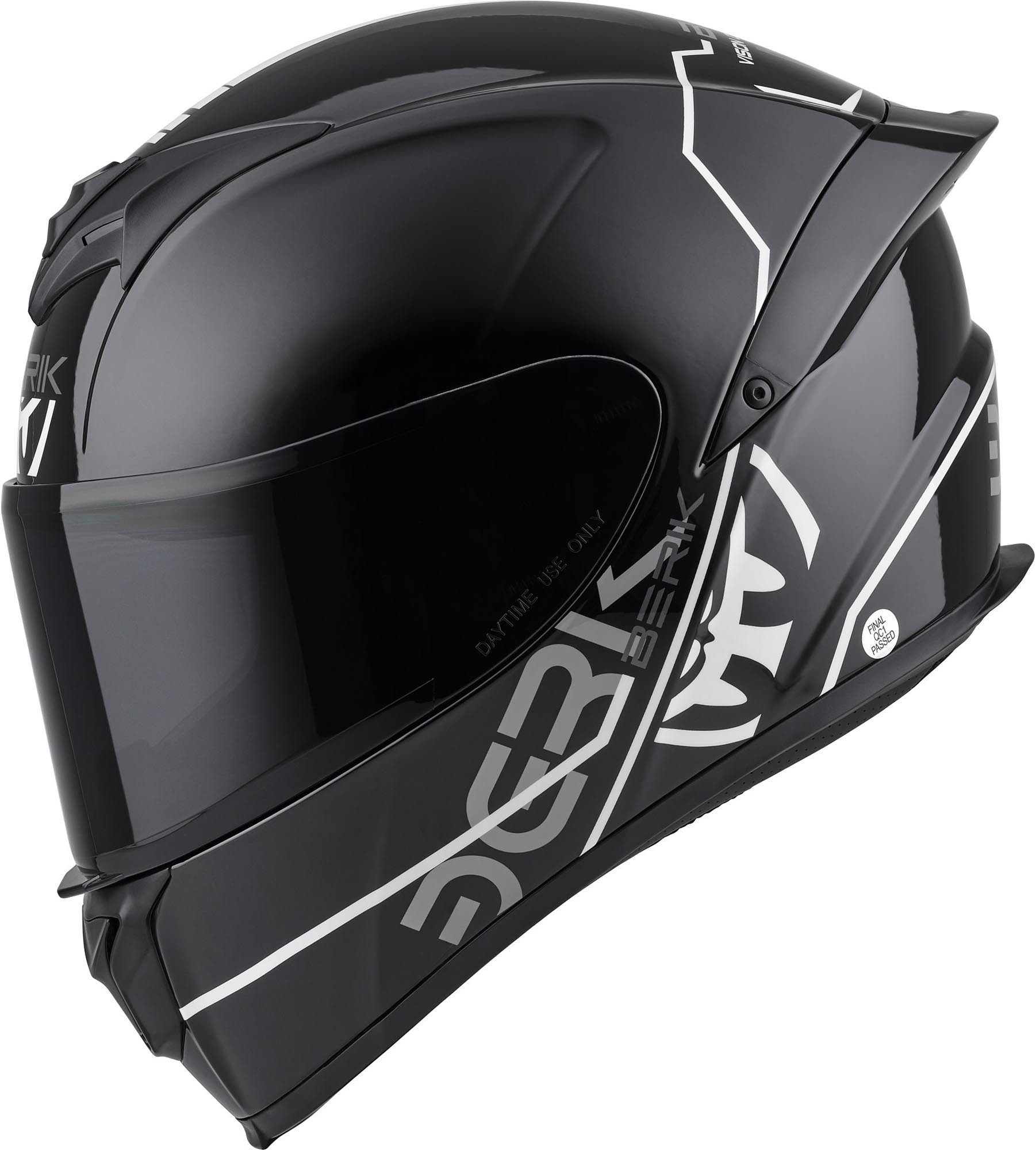 Berik Motorradhelm FF867 Taruna Helm, Vorbereitet Für Kommunikationssystem,herausnehmbares Innenfutter