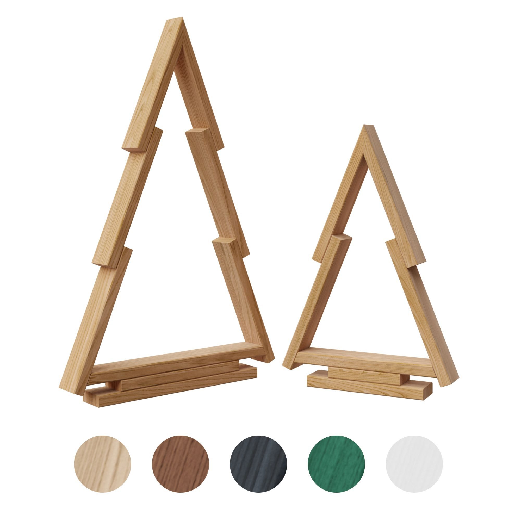 be4nature Osterfigur, Holz-Weihnachtsbaum Set 2 Stück, günstig online kaufen