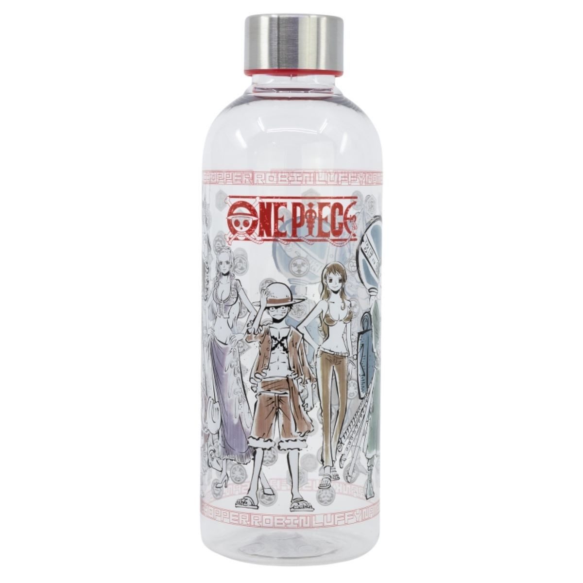 Stor Trinkflasche One Piece Trinkflasche 850 ml Wasserflasche für Schule & Sport, 850 ml