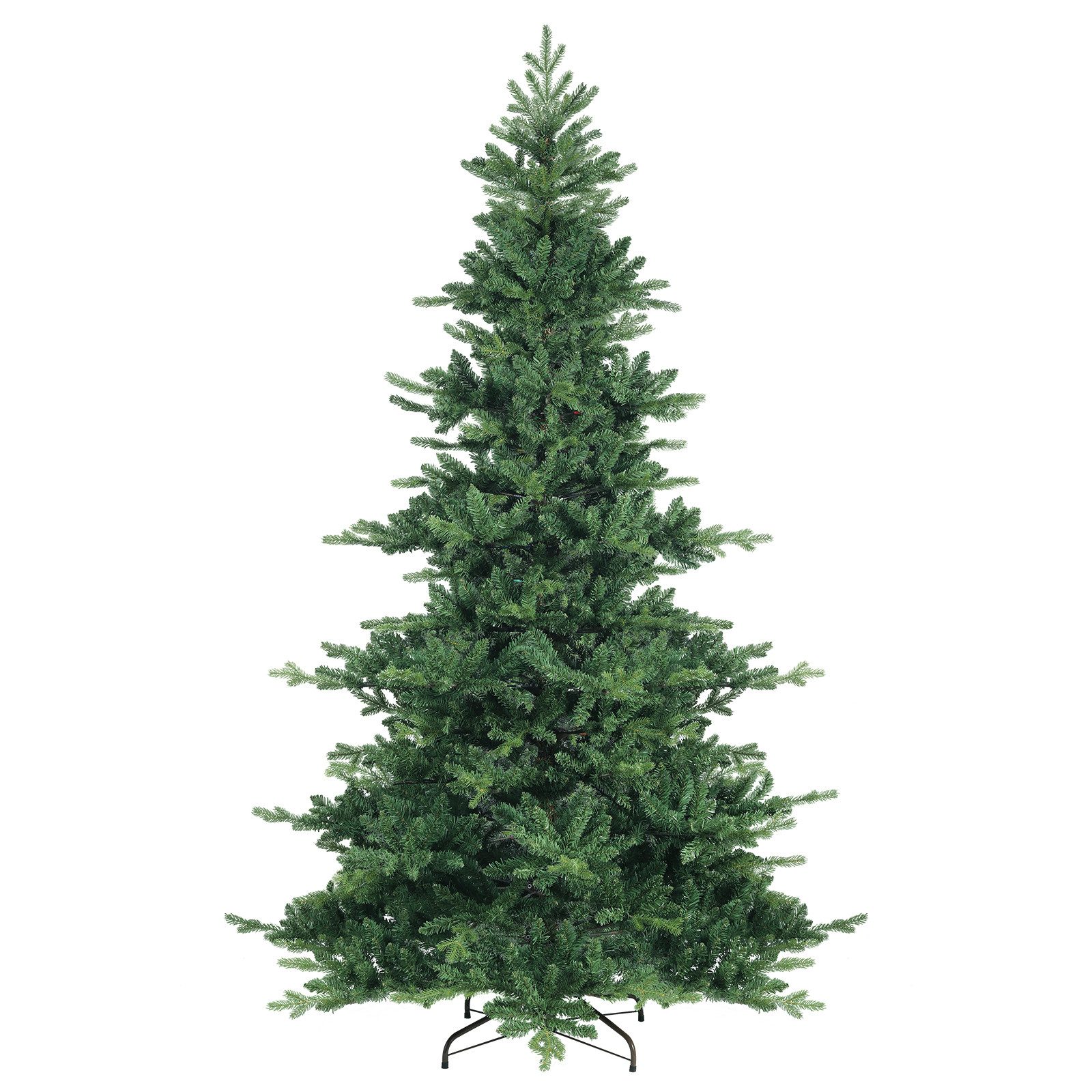 Künstlicher Weihnachtsbaum Tannenbaum Künstlich Bayerische Tanne, Mix aus PE Spritzguss & PVC