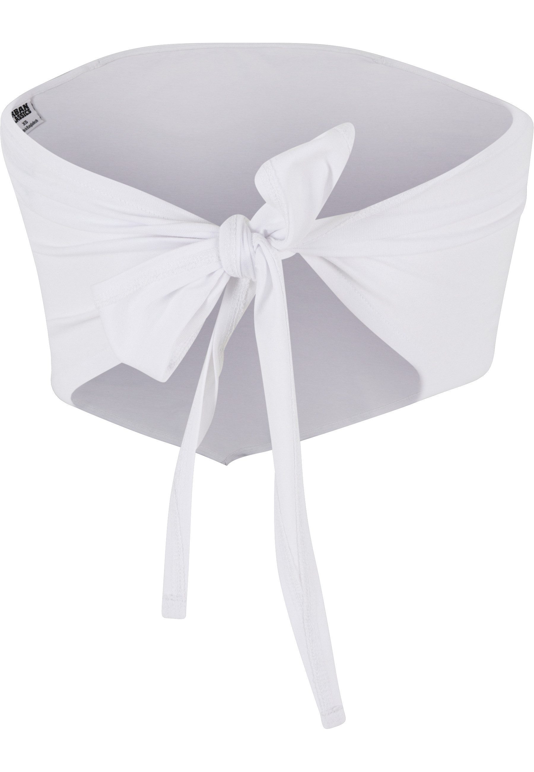 URBAN CLASSICS Shirttop Urban Classics Damen Ladies Knotted Bandeau