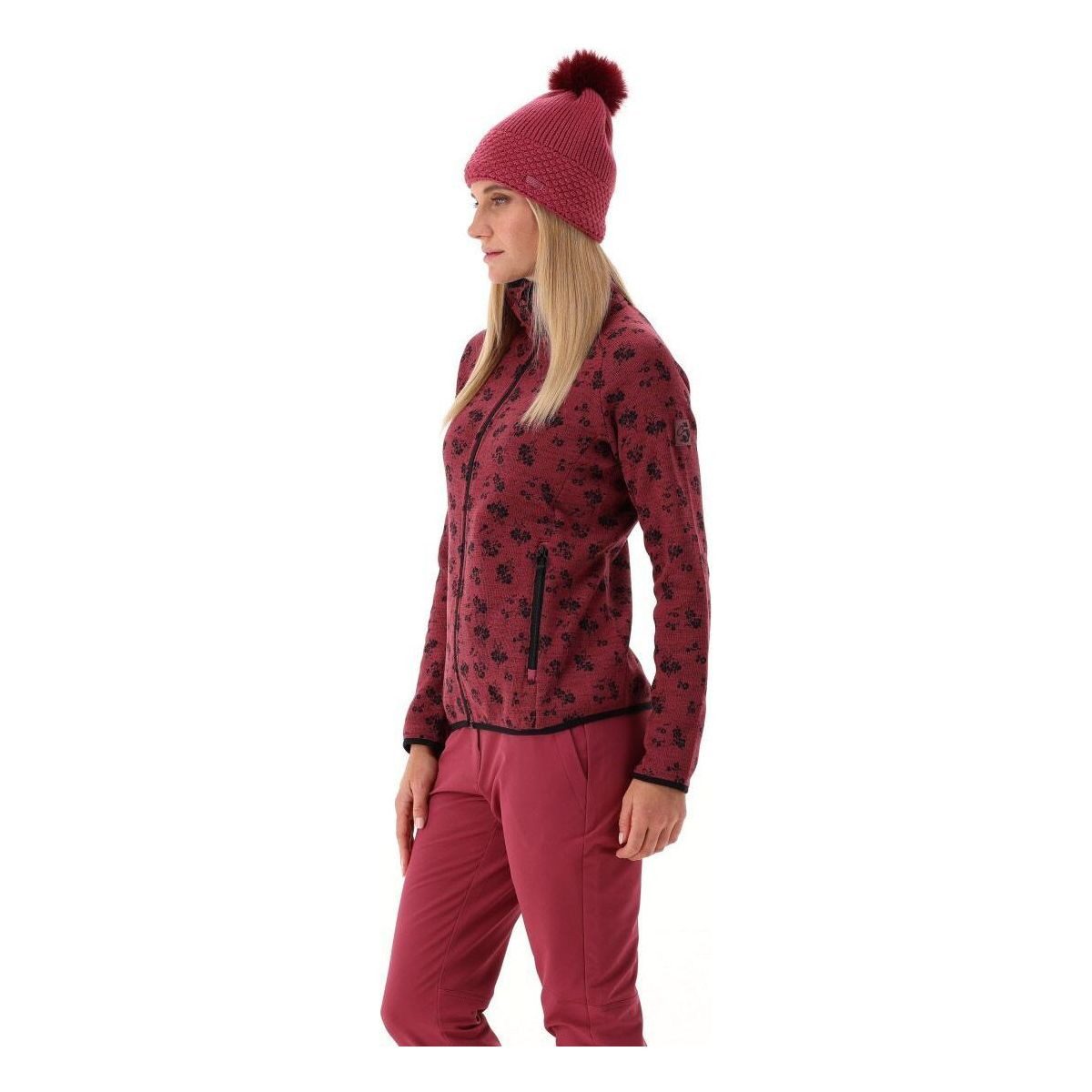 CMP Fleecejacke Woman Fleece Jacket Moderne Damen-Fleecejacke mit Print-Design, ideal für Freizeit und