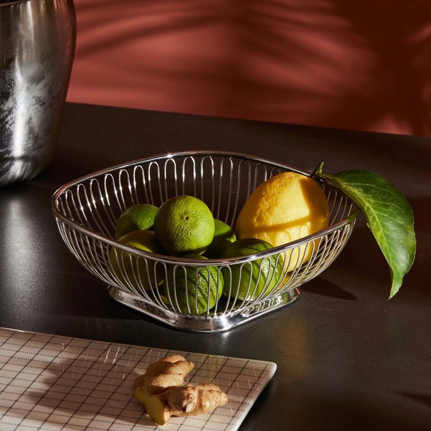 Alessi Brotkorb 845, Edelstahl, (1-tlg)