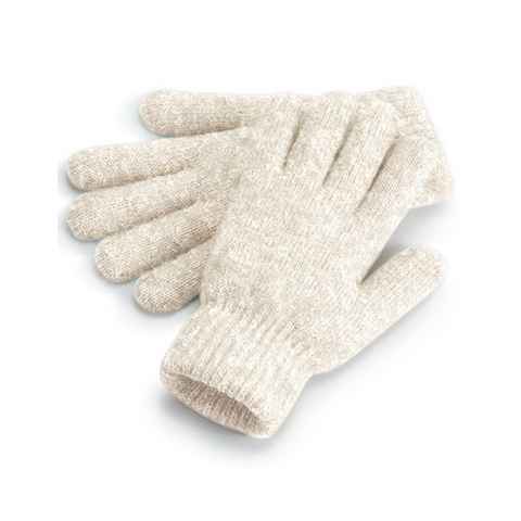 Beechfield® Strickhandschuhe Warme Damen Strickhandschuhe / Handschuhe / Winterhandschuhe Gerippter Ärmelabschluss
